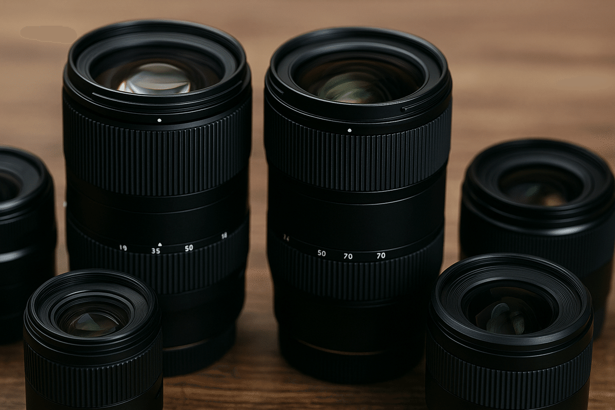 単焦点レンズセット ジャンクJ142 シグマから3本の単焦点レンズが発表。ミラーレスと本気で