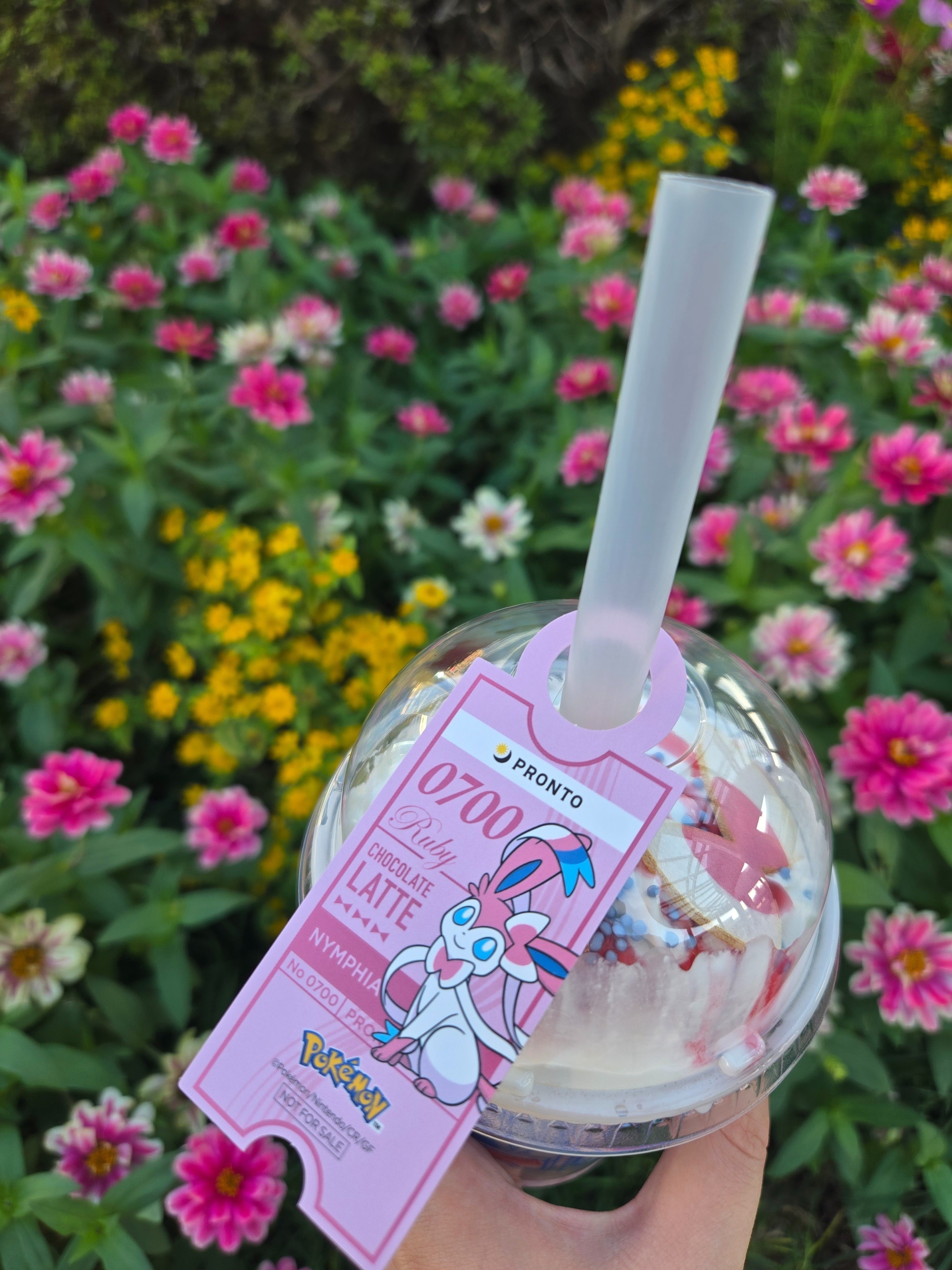 PRONTOのニンフィアコラボドリンク最高！！！！！！！｜あわゆき