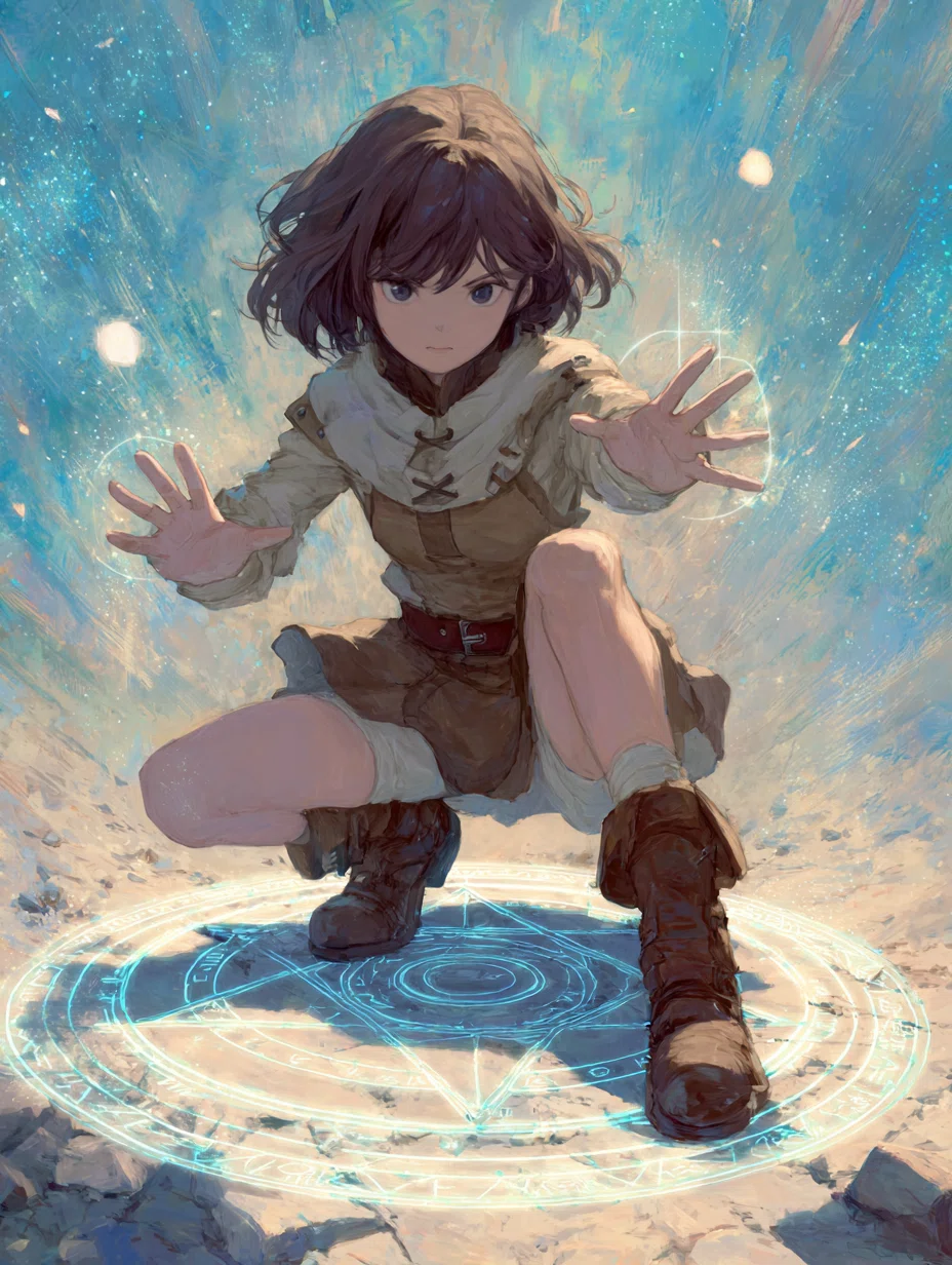 AIイラスト集15枚】魔法少女が魔法を撃つ瞬間まとめ #midjourney #AI