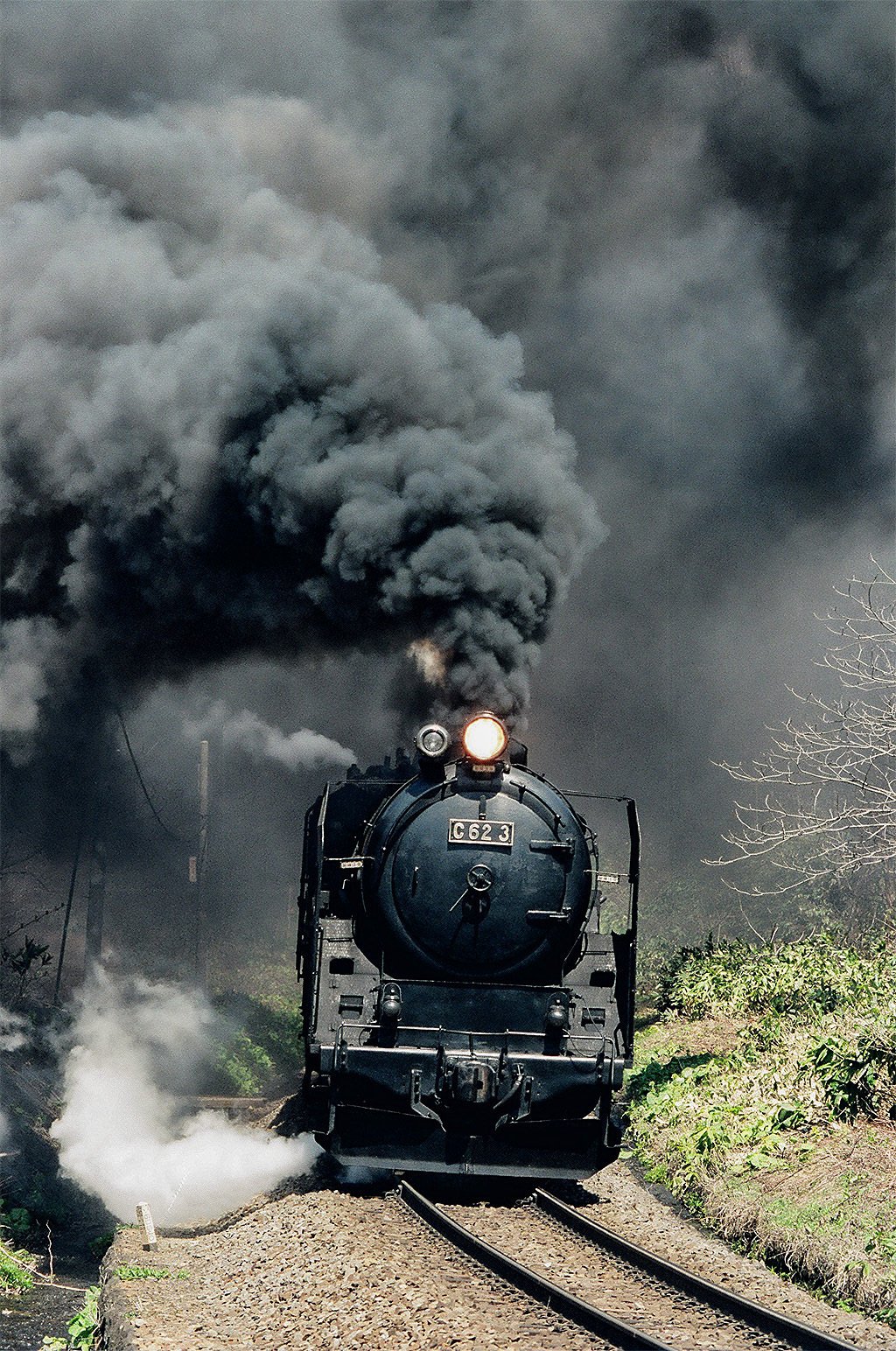 v105, 函館本線：C62ニセコ （1991年後編）｜ひろやん