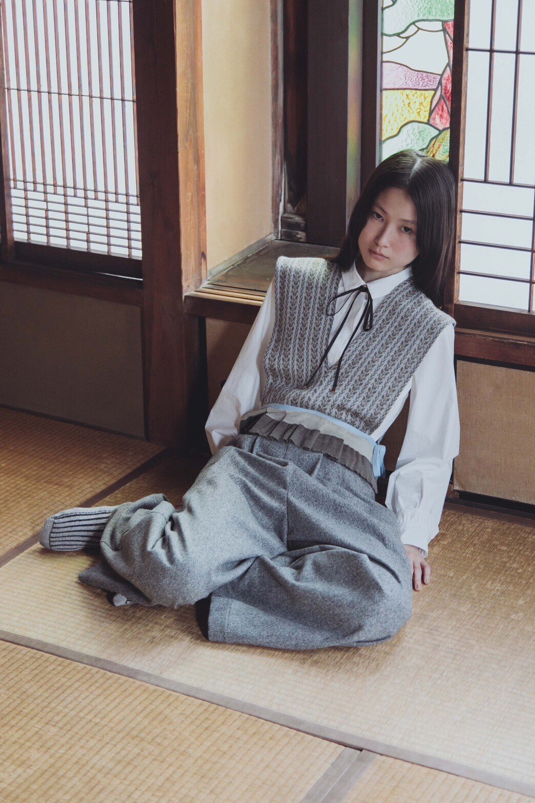 yuki shimane ニットベスト yuki shimane ニットベスト YUKI SHIMANE (@yukishimane_)