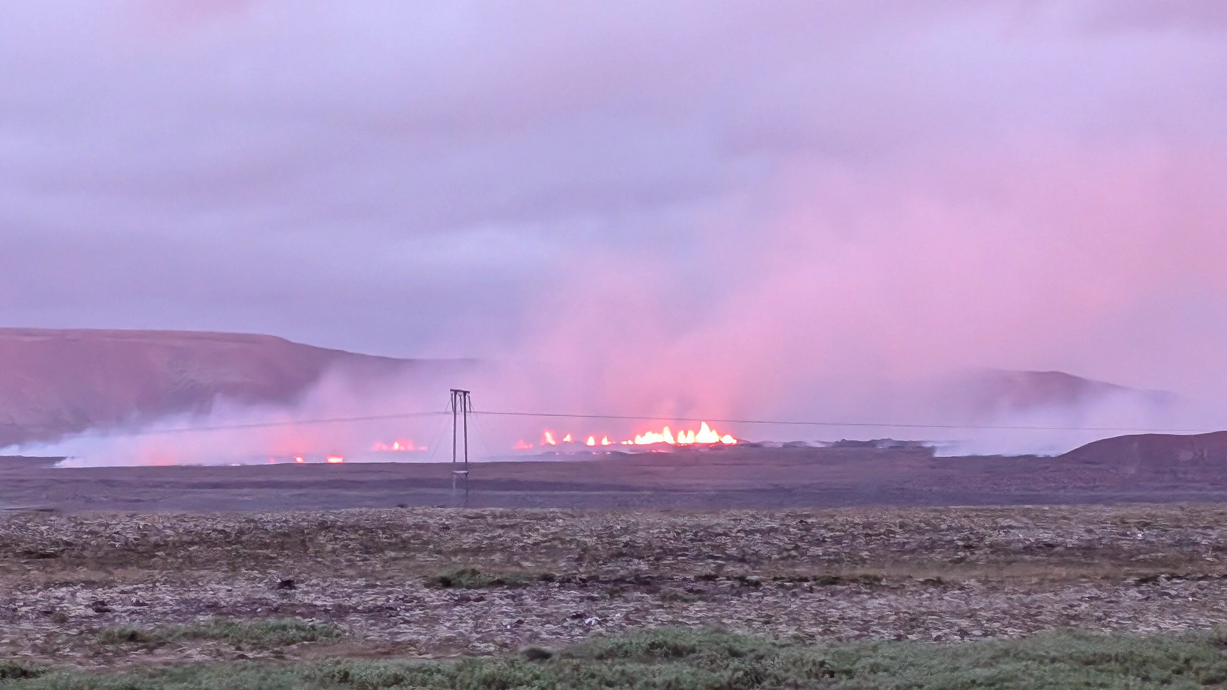 アイスランド🇮🇸 に行った話：⑯Sundhnúkur / 火山の噴火（2024年8月