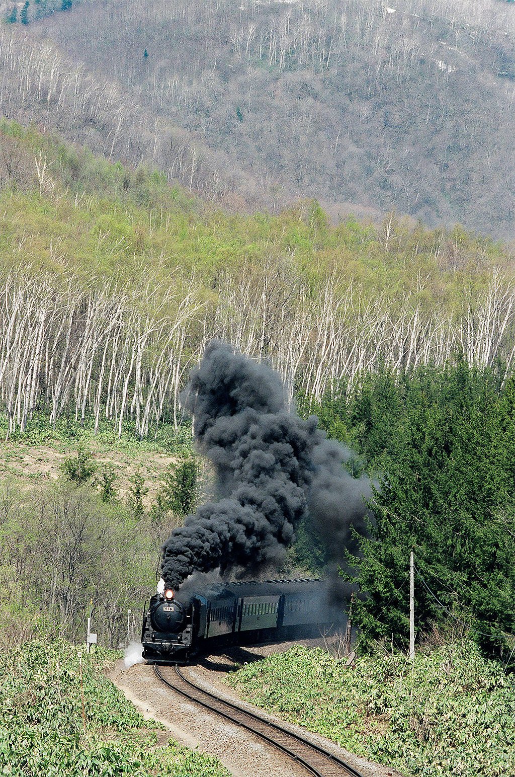 v105, 函館本線：C62ニセコ （1991年後編）｜ひろやん