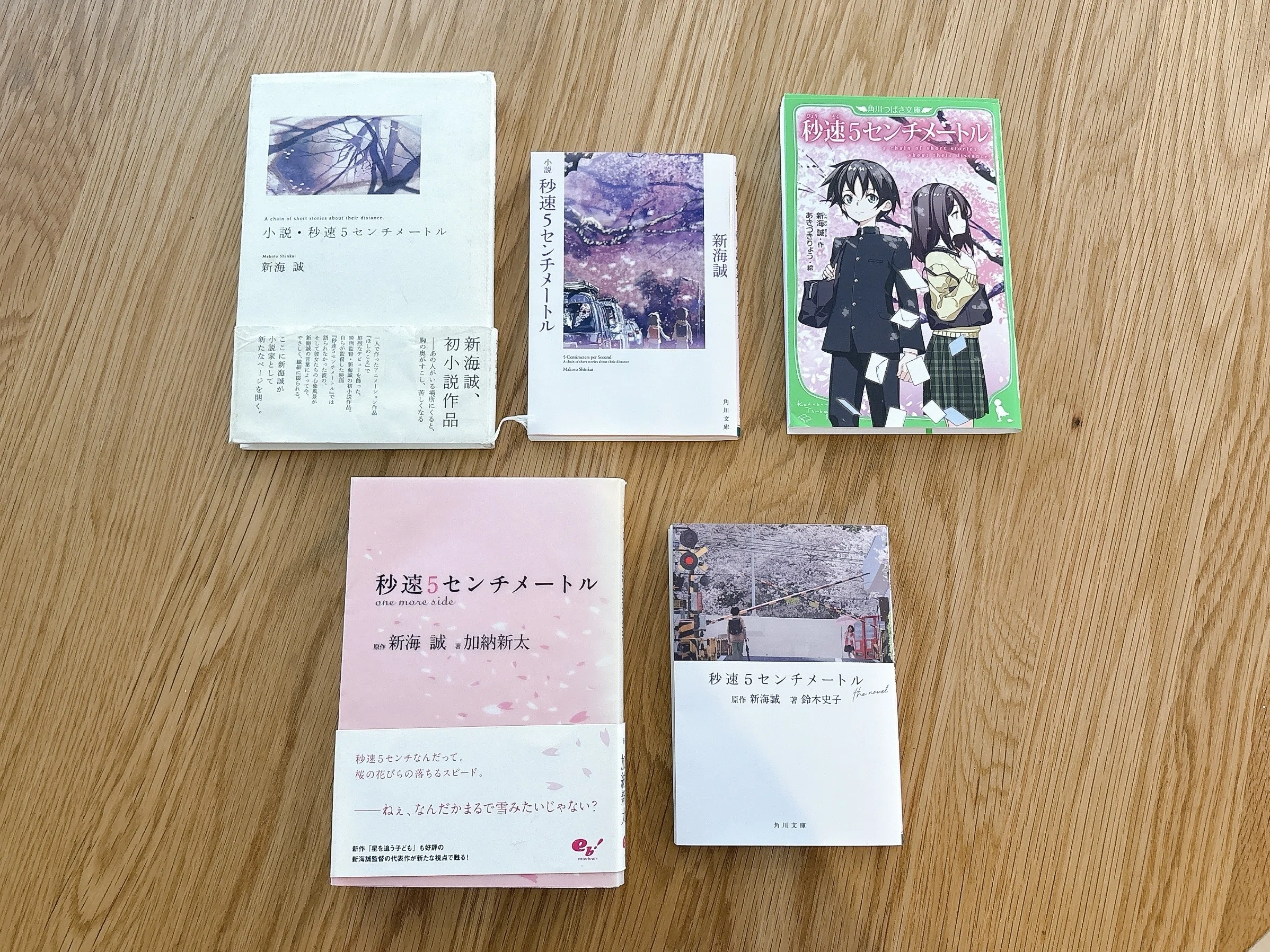 また秒速5センチメートルを買ってしまった｜桜田千尋