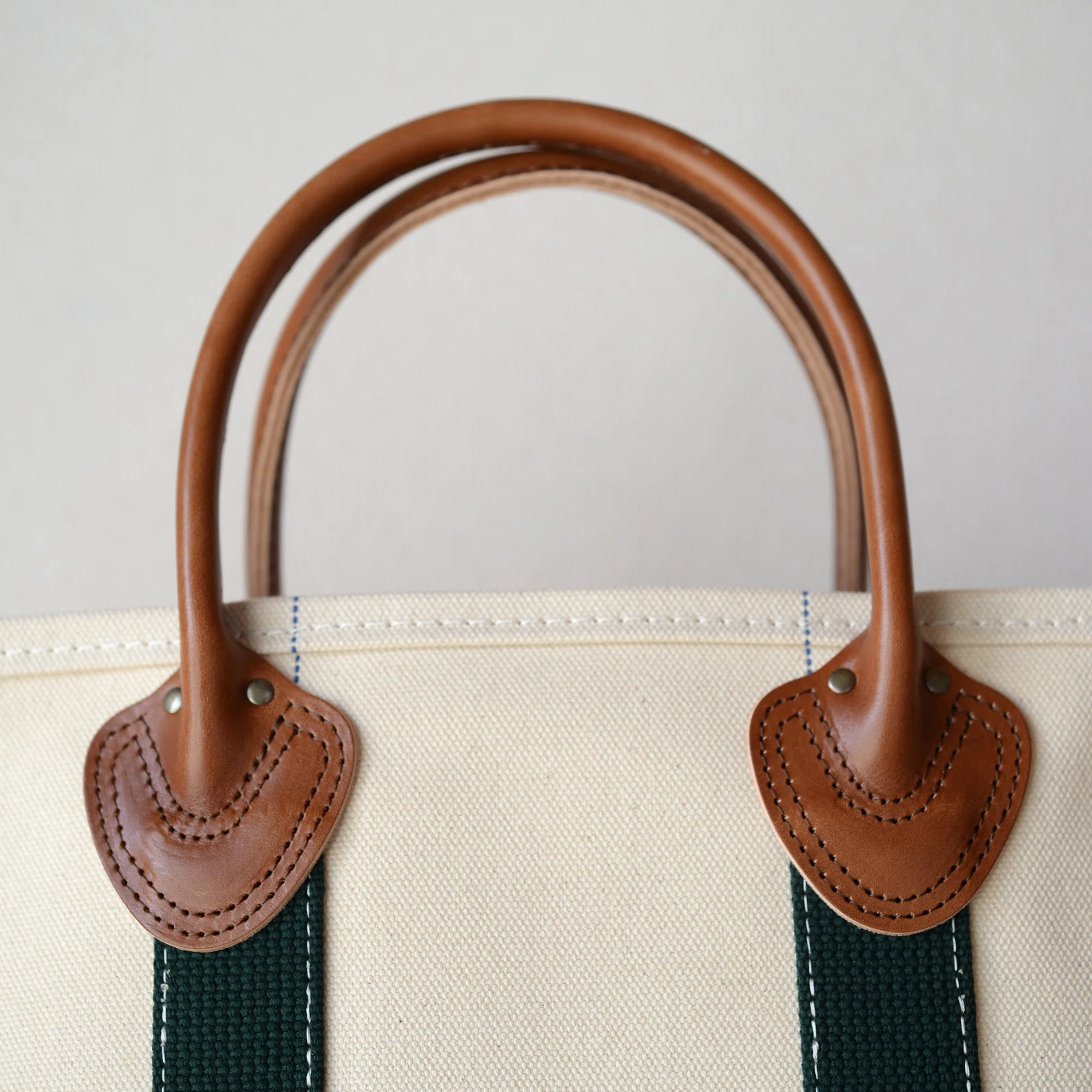 Lether Handle Tote 80