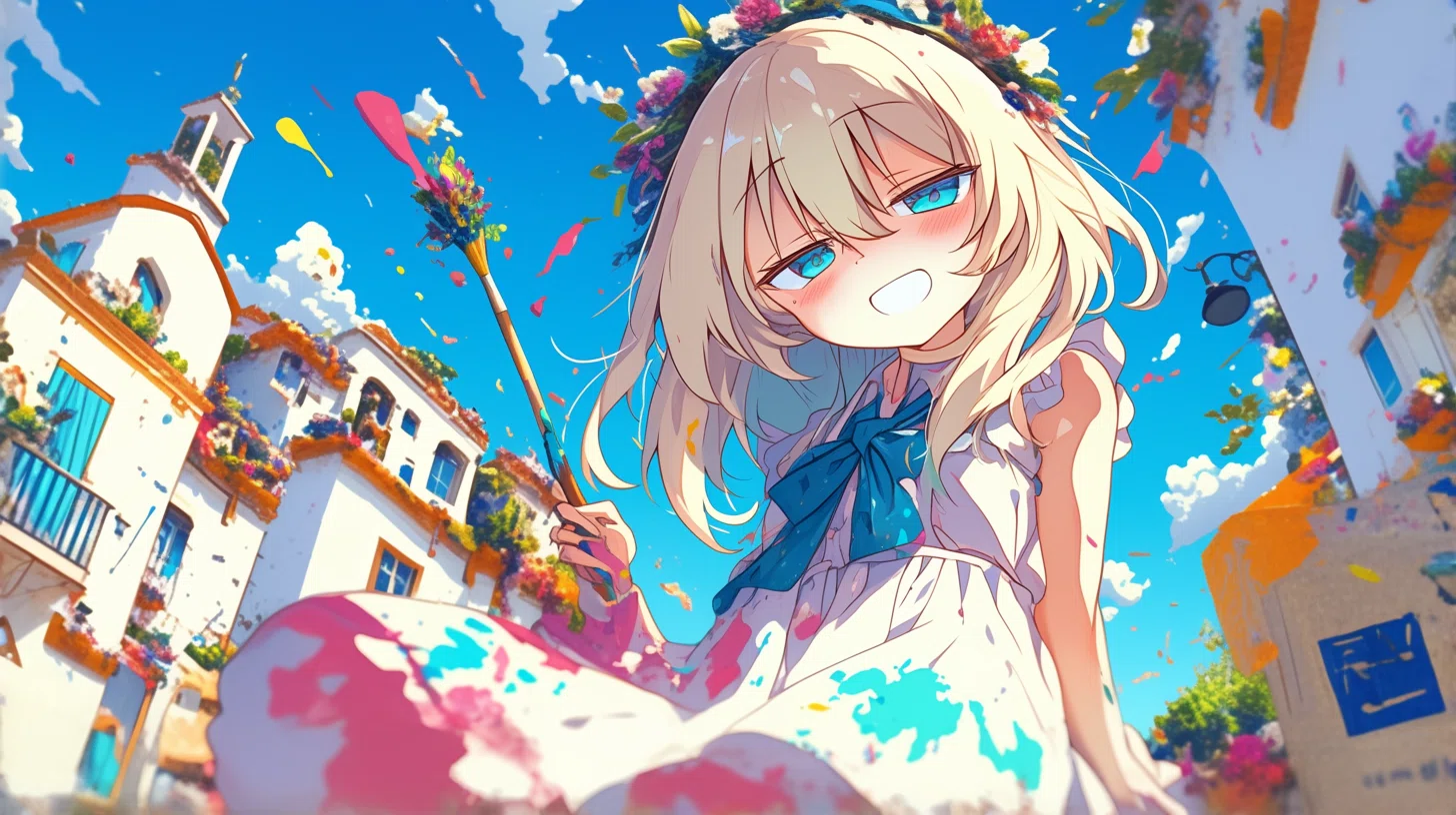 お絵描き：カラフル♪ #AIアート #AIイラスト #Midjourney｜むぎ屋