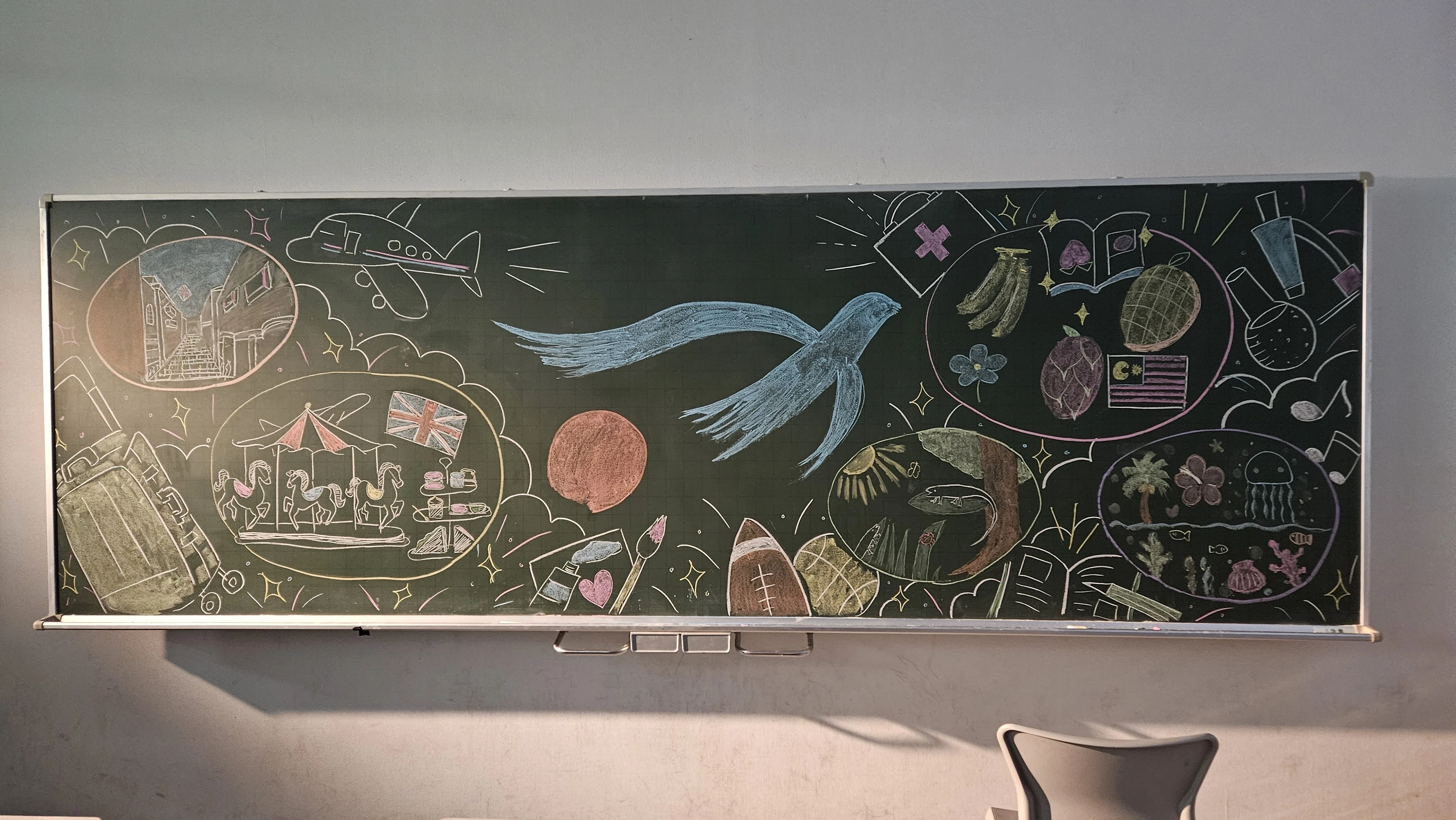 文部科学省『トビタテ！留学JAPAN』×プロモーション×黒板アート