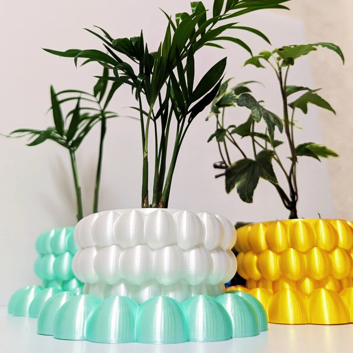マルシェ初販売！3Dプリンターで生まれた “まんまる鉢” ｜はるふじ（季