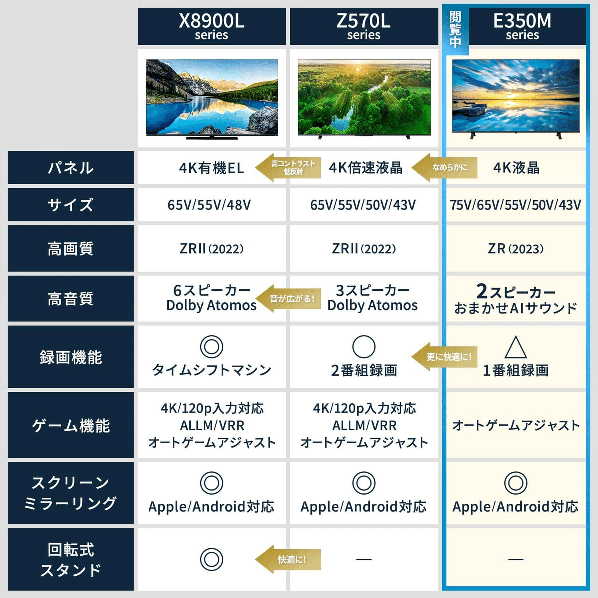 REGZA 75インチ 4K E350M 2024年モデ ル TVS REGZA 液晶テレビ REGZA レグザ E350Mシリーズ [ 75V型