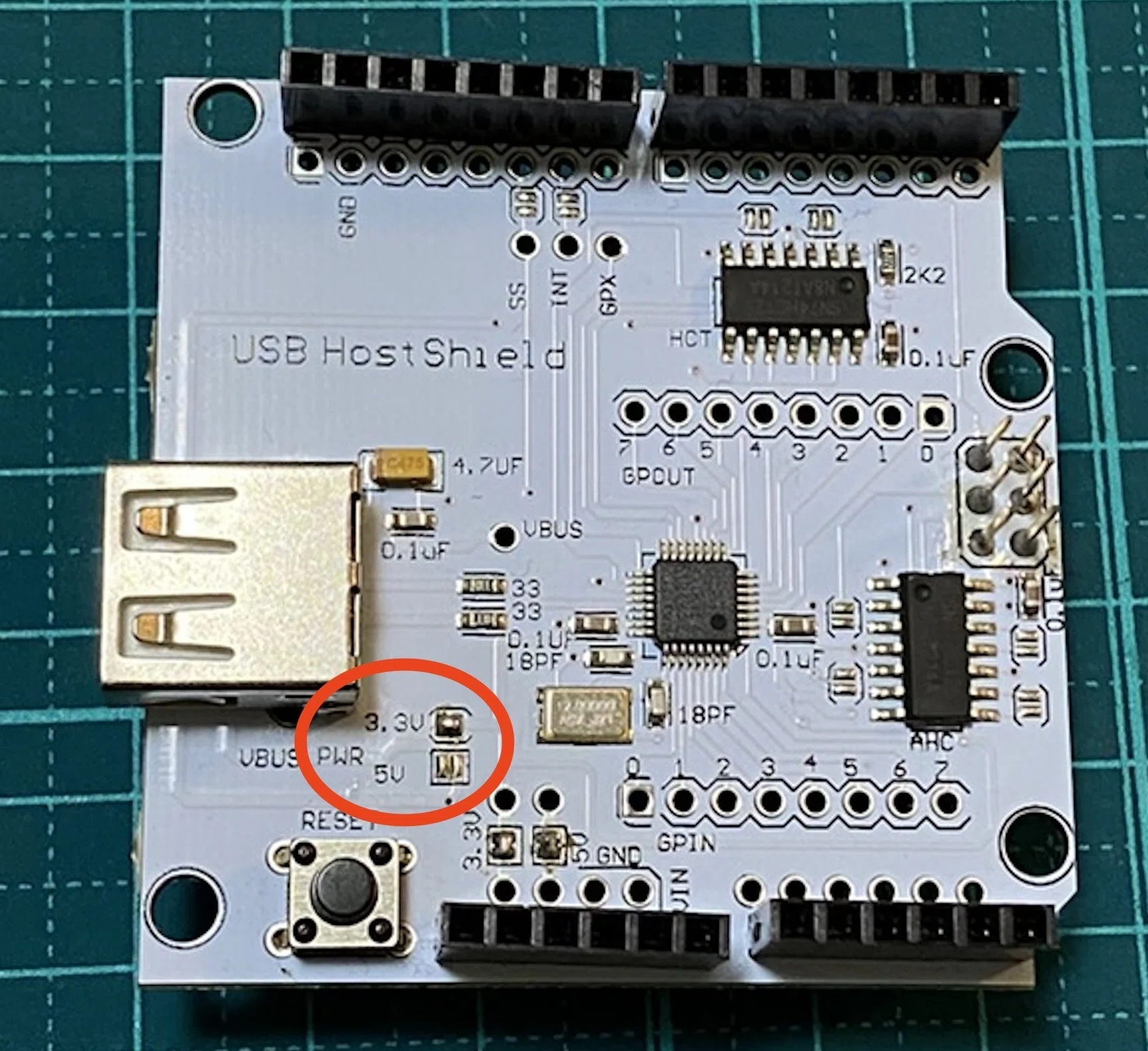ArduinoでUSB ホストシールドを使う｜ken