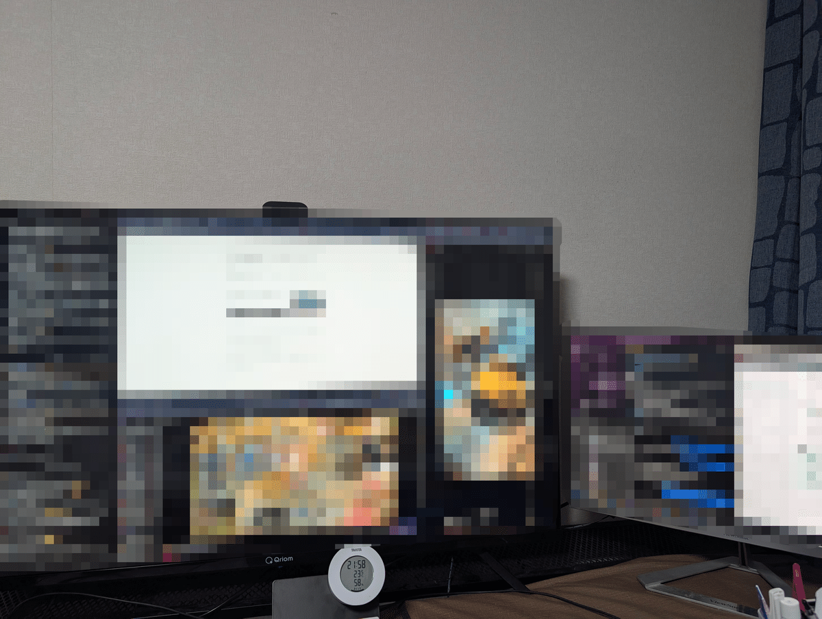 ばぶ式・4Kチューナーレステレビを仕事用ディスプレイにするのは