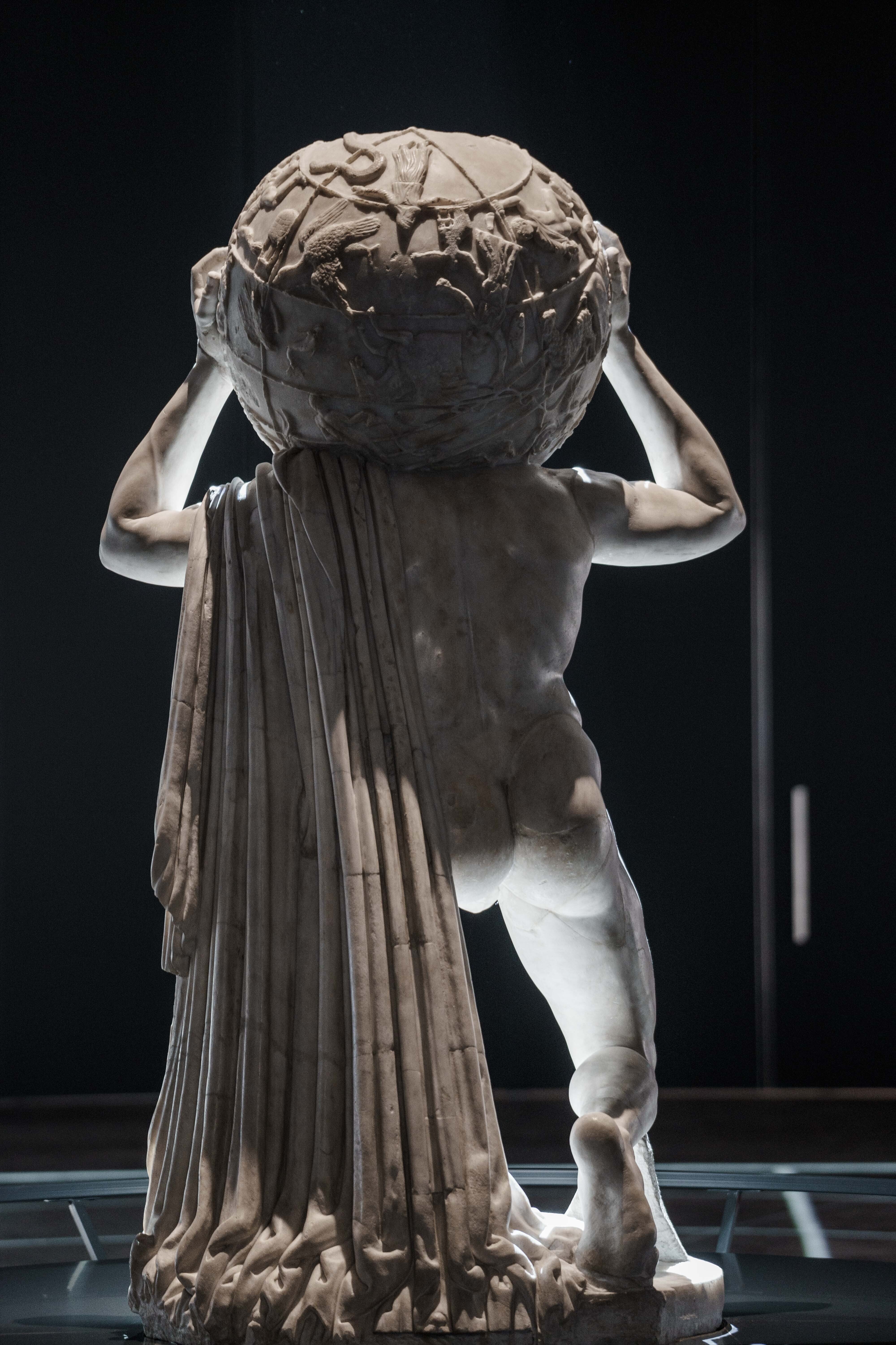 ファルネーゼのアトラス 高さ60cm Farnese Atlas ファルネーゼのアトラス 高さ60cm Farnese Atlas 万博