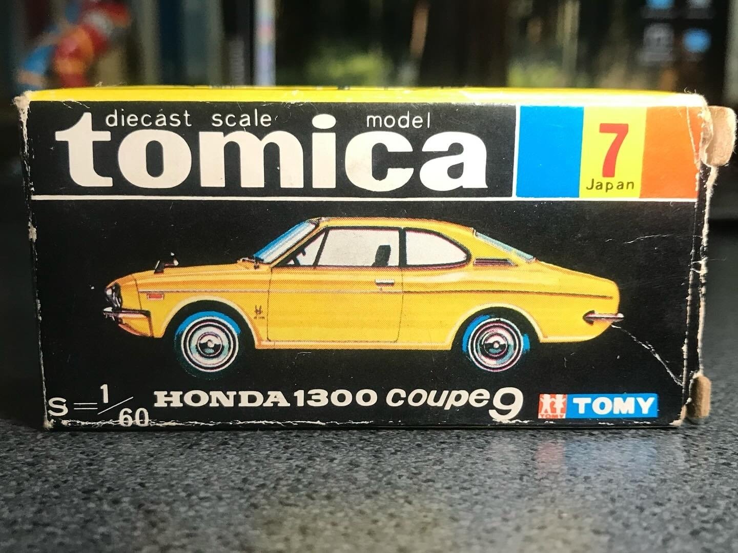 昭和トミカ】No.7 ホンダ 1300 クーペ9｜1970年発売の小さな宝物