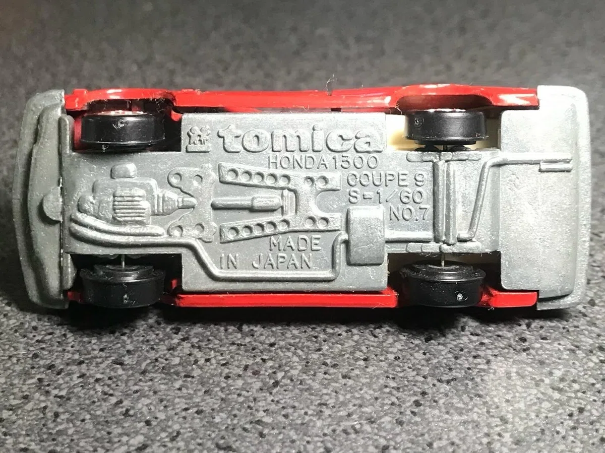 昭和トミカ】No.7 ホンダ 1300 クーペ9｜1970年発売の小さな宝物 