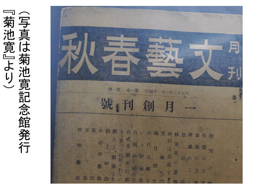 菊池寛の人と作品｜『四国作家』文学サロン