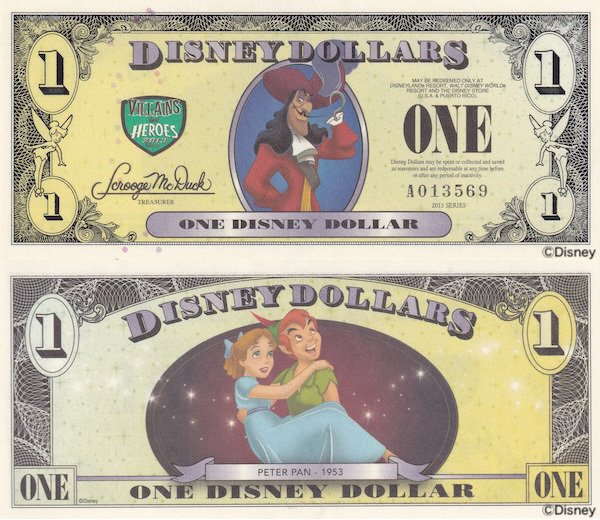 初めてのDダラー】 ヴィランズ＆ヒーローズ 2013年版ディズニー