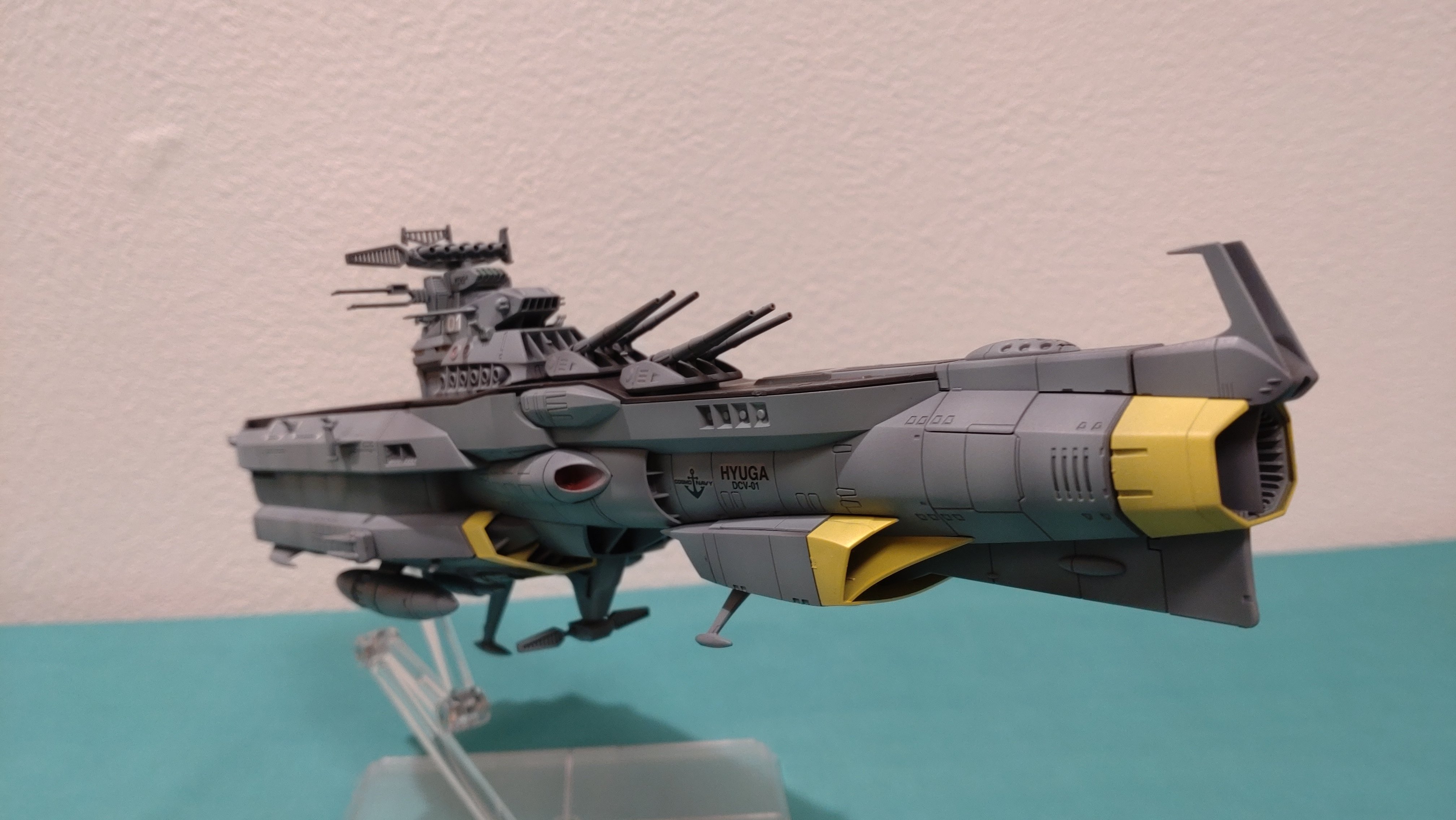 宇宙戦艦ヤマトプラモデルメカコレ改造完成品 アルデバランヒュウガ 宇宙戦艦ヤマトプラモデルメカコレ改造完成品 アルデバラン