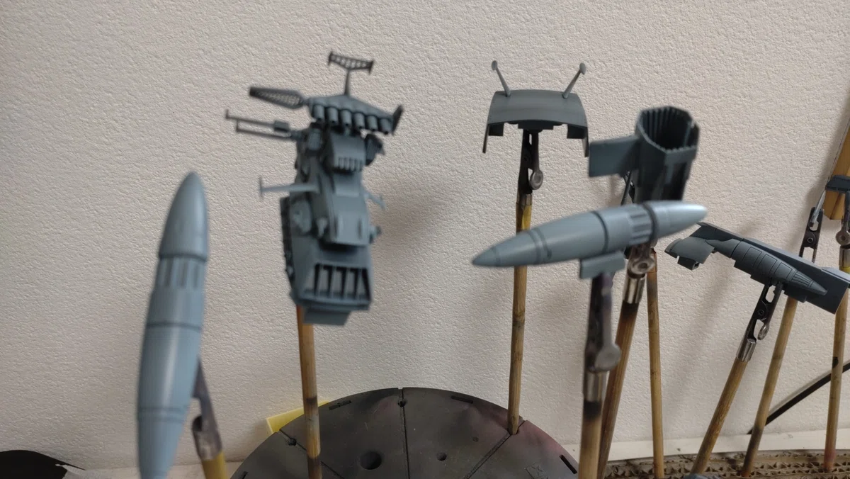 Space Battleship Yamato Hyuga Review｜模型アトリエ駿河 Model Atelier SURUGA