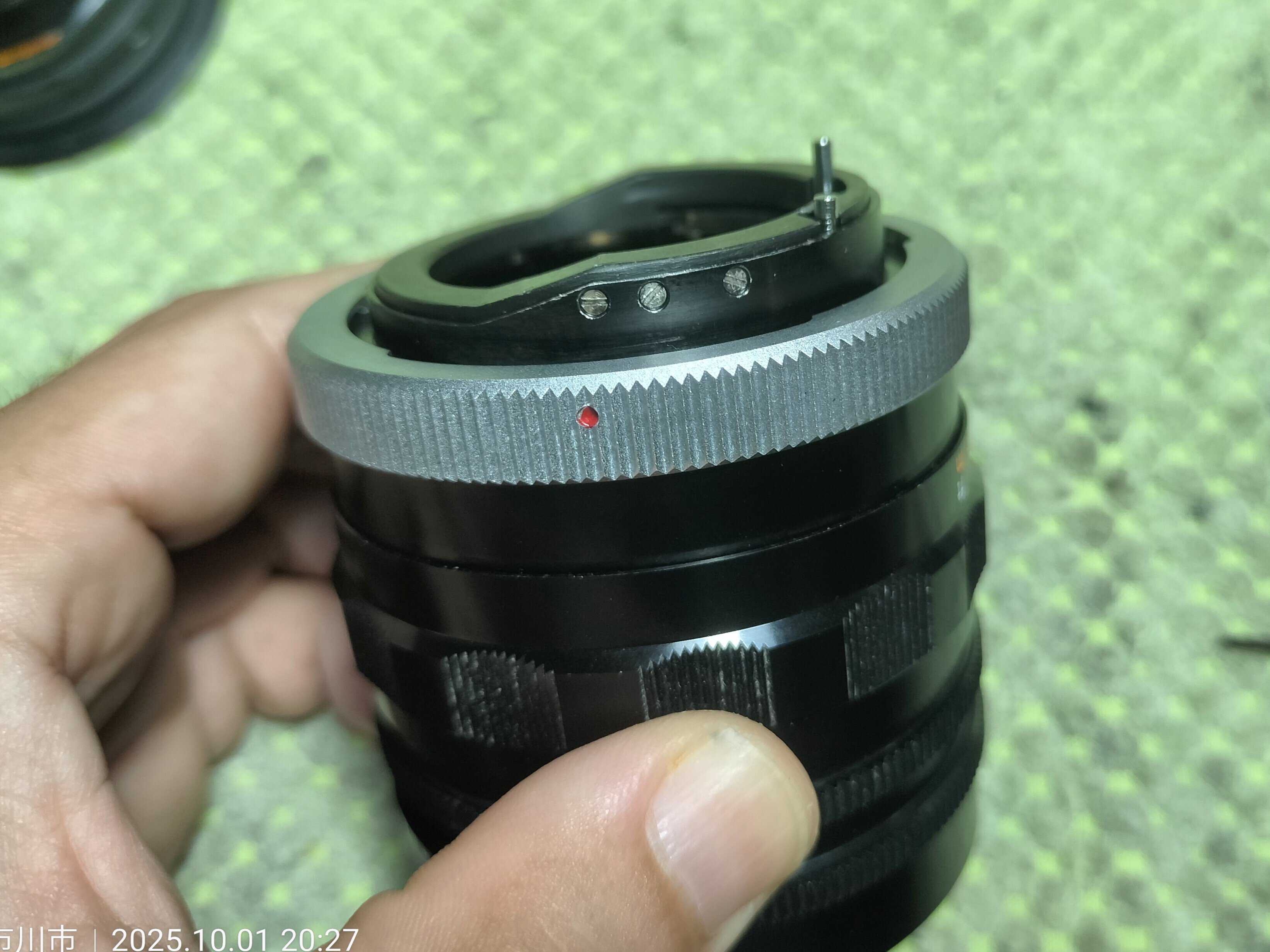 Canon Super Canomatic Lens R 58mm F/1.2の分解｜フィルムカメラ修理