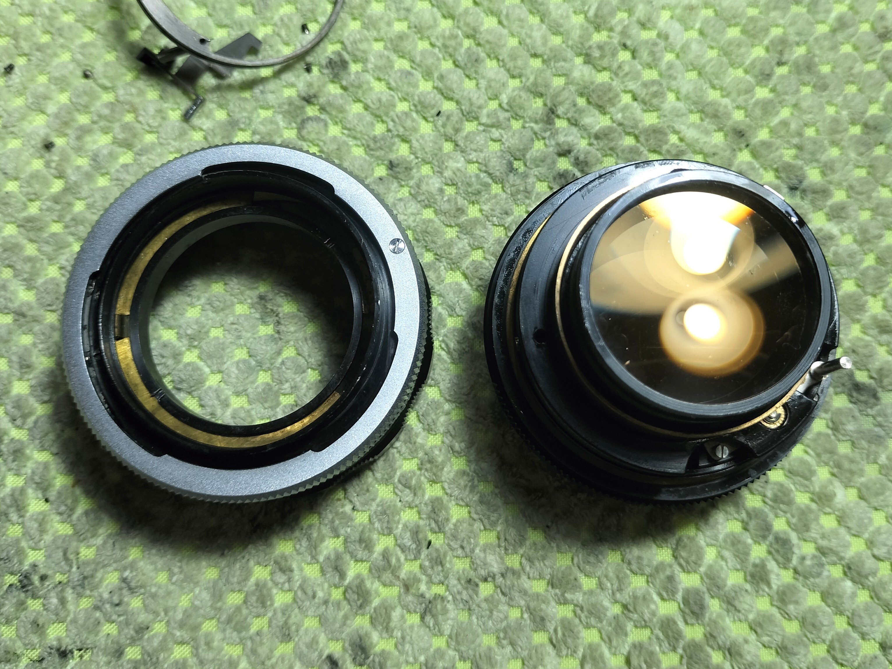 Canon Super Canomatic Lens R 58mm F/1.2の分解｜フィルムカメラ修理