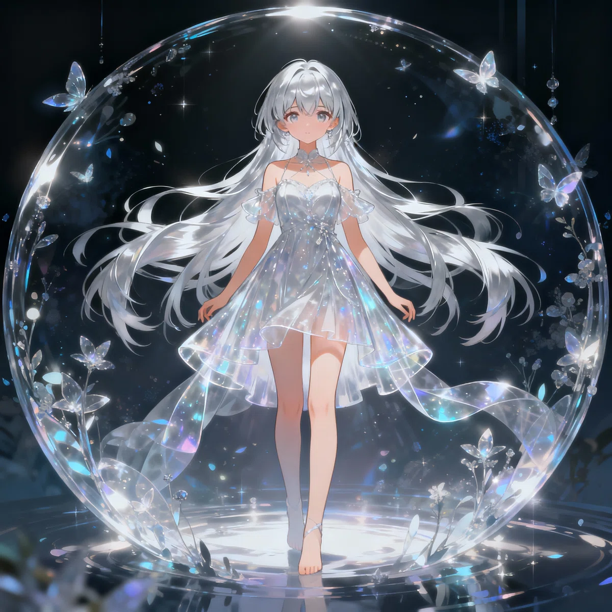 58th Post [AI Image Generation] Silver Hair Alliance #SilverHair ...