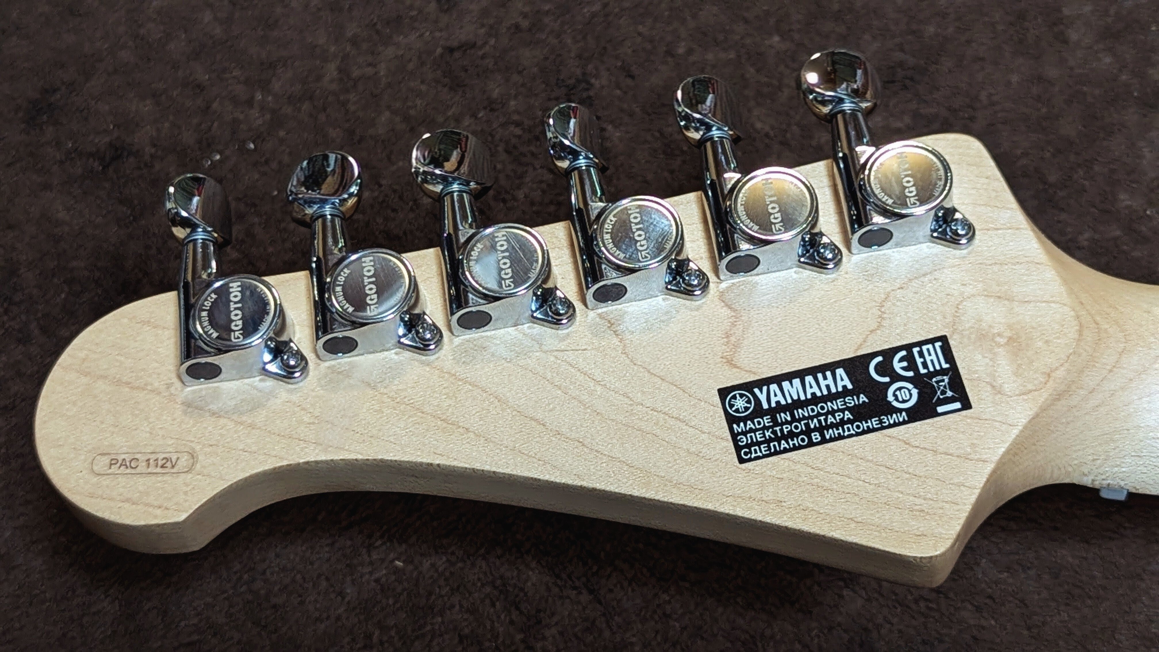 YAMAHA パシフィカ 112V GOTOH製ロックペグ ロック式ペグ ヤマハ YAMAHA パシフィカ PACIFICA112V ロック式ペグ