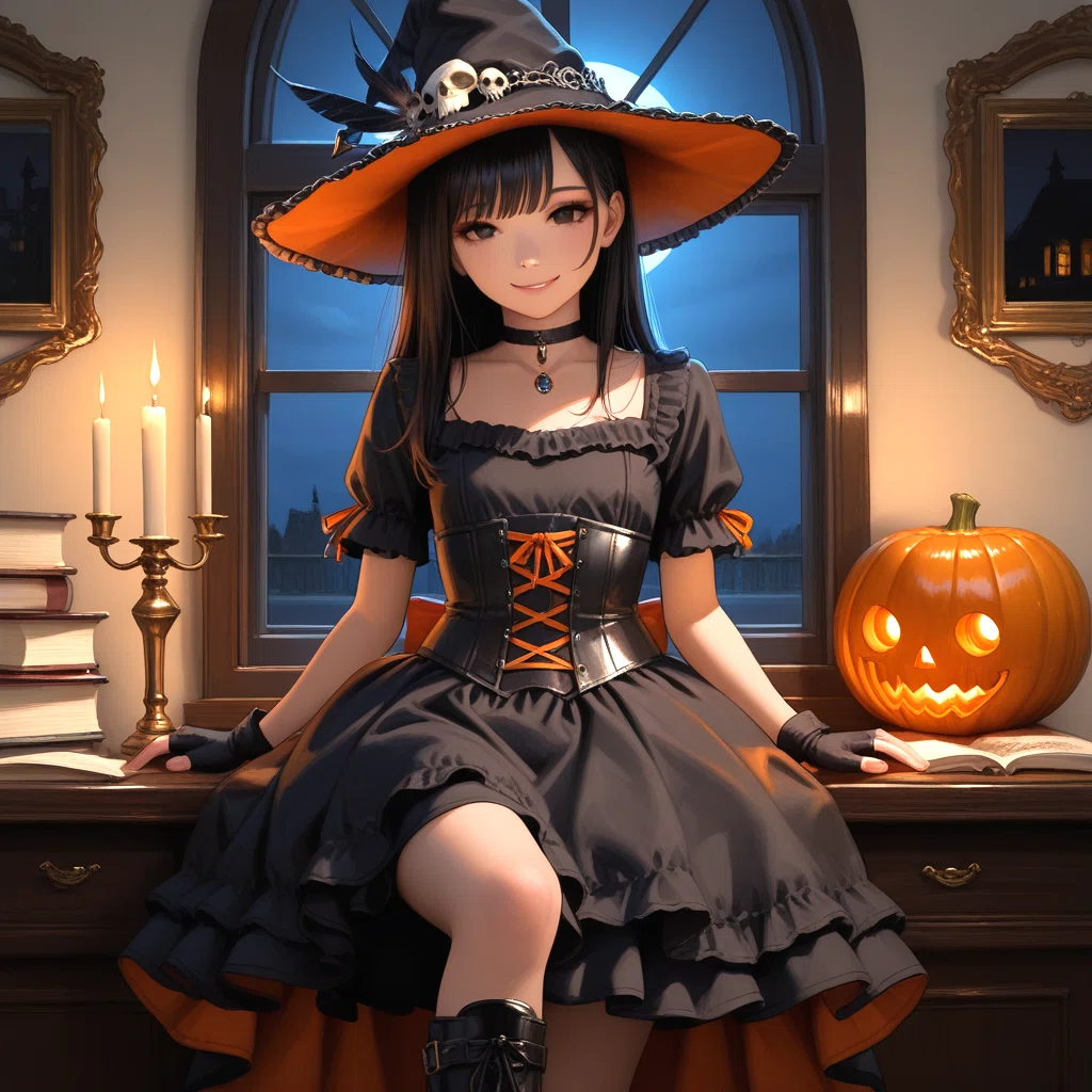 ハロウィーンイラストの準備②🎃｜ゆうさく