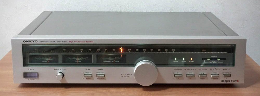 ONKYO - ONKYO FMチューナー T-429R 動作確認済 ONKYO T-429R 修理調整記録2｜BLUESS Laboratory