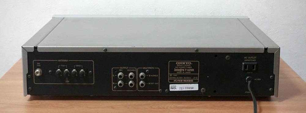 ONKYO T-429R 修理調整記録2｜BLUESS Laboratory
