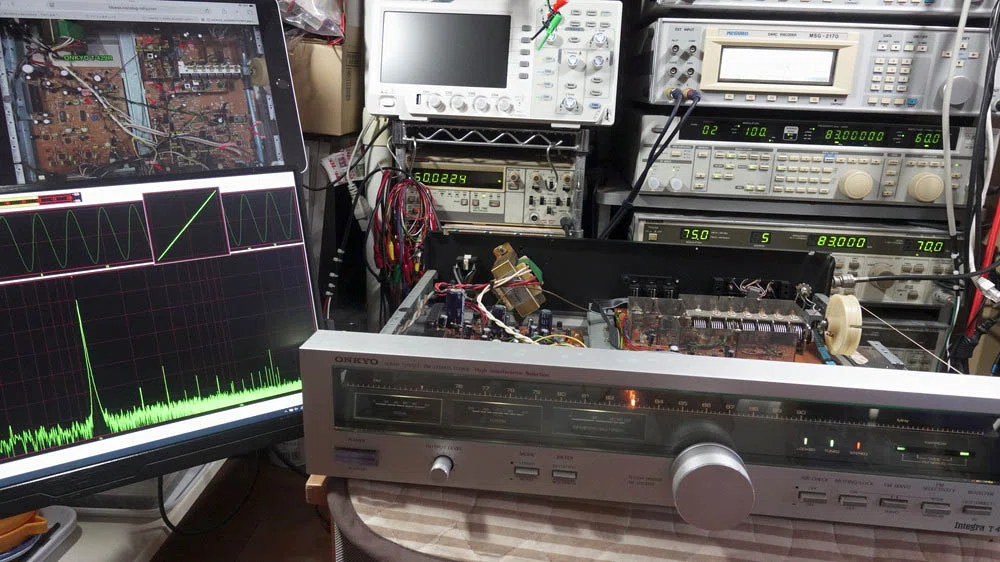 ONKYO T-429R 修理調整記録2｜BLUESS Laboratory