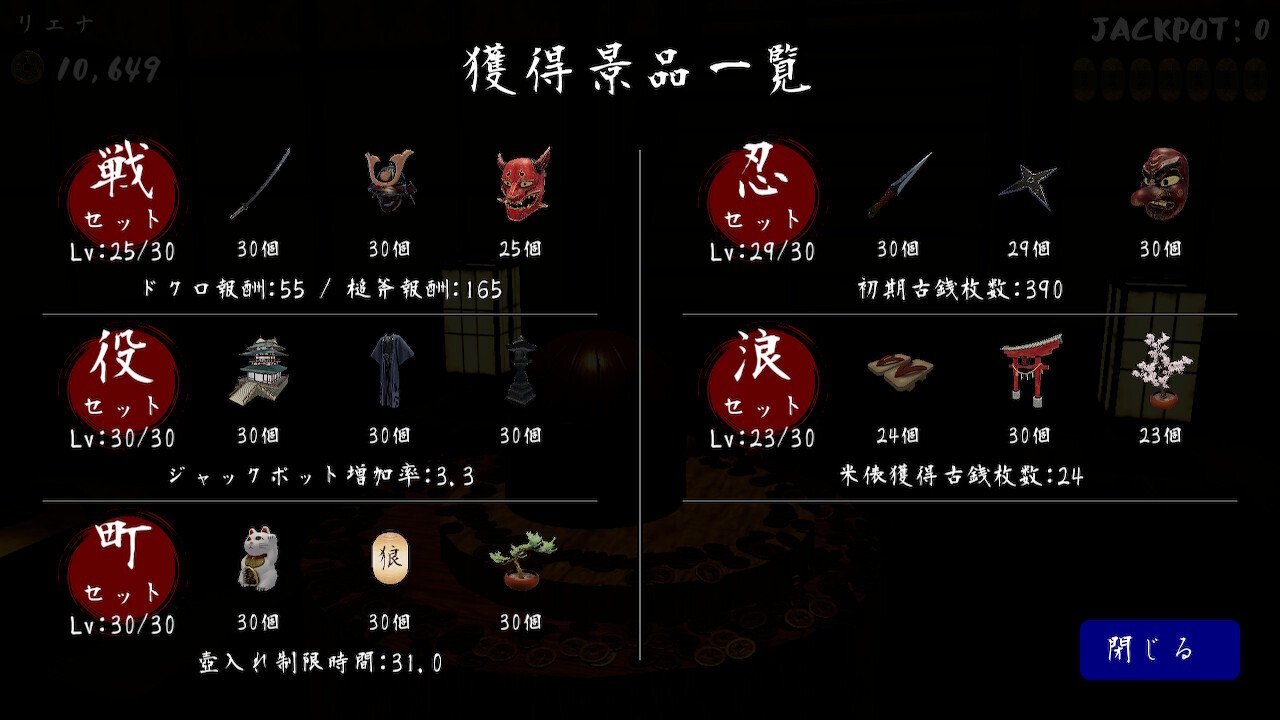 古銭プッシャーフレンズ[CPF006-01] 景品をコンプリートした後も