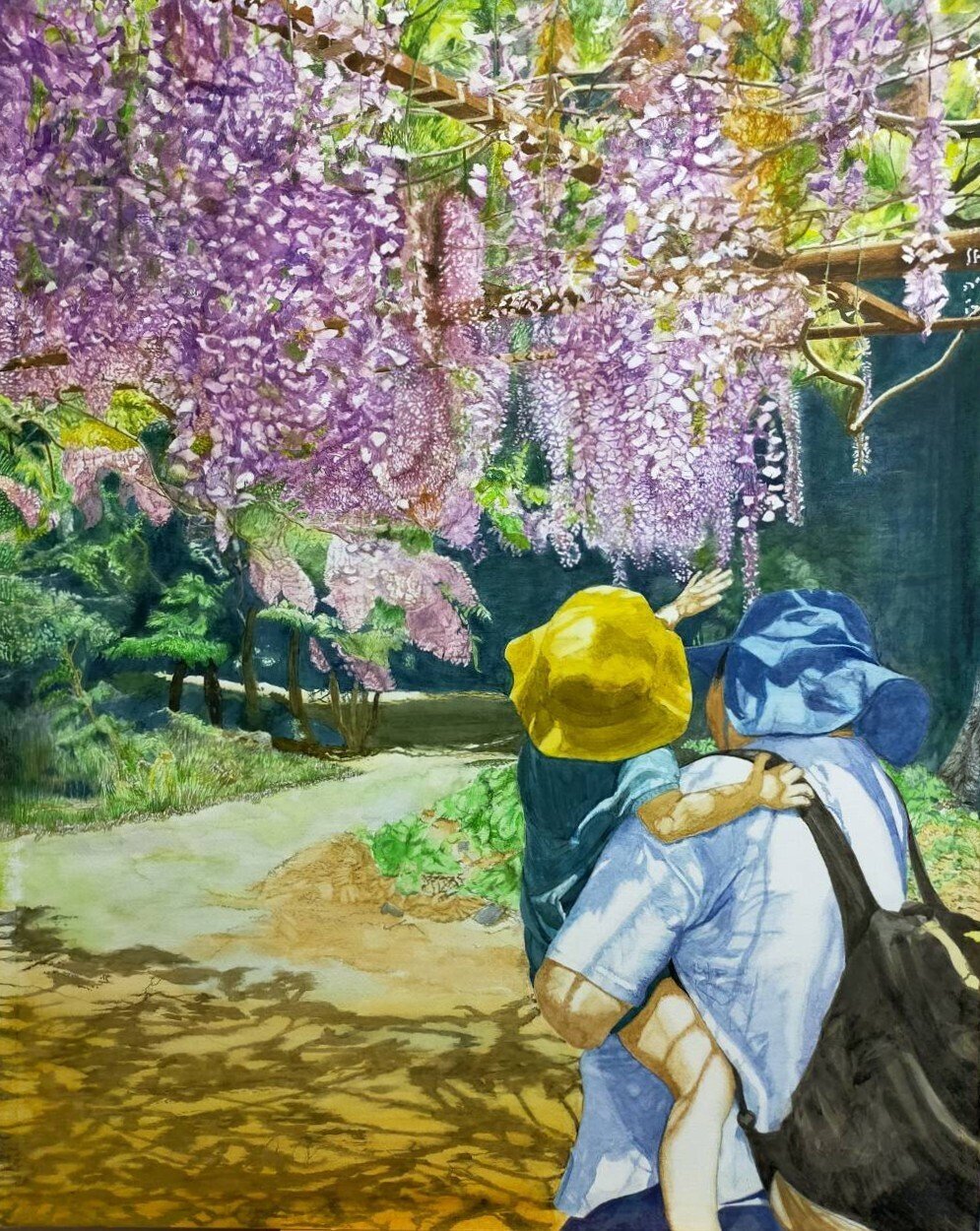 Step114】「絆」の水彩画｜瑞島 魁祐（みずしま かいゆう）