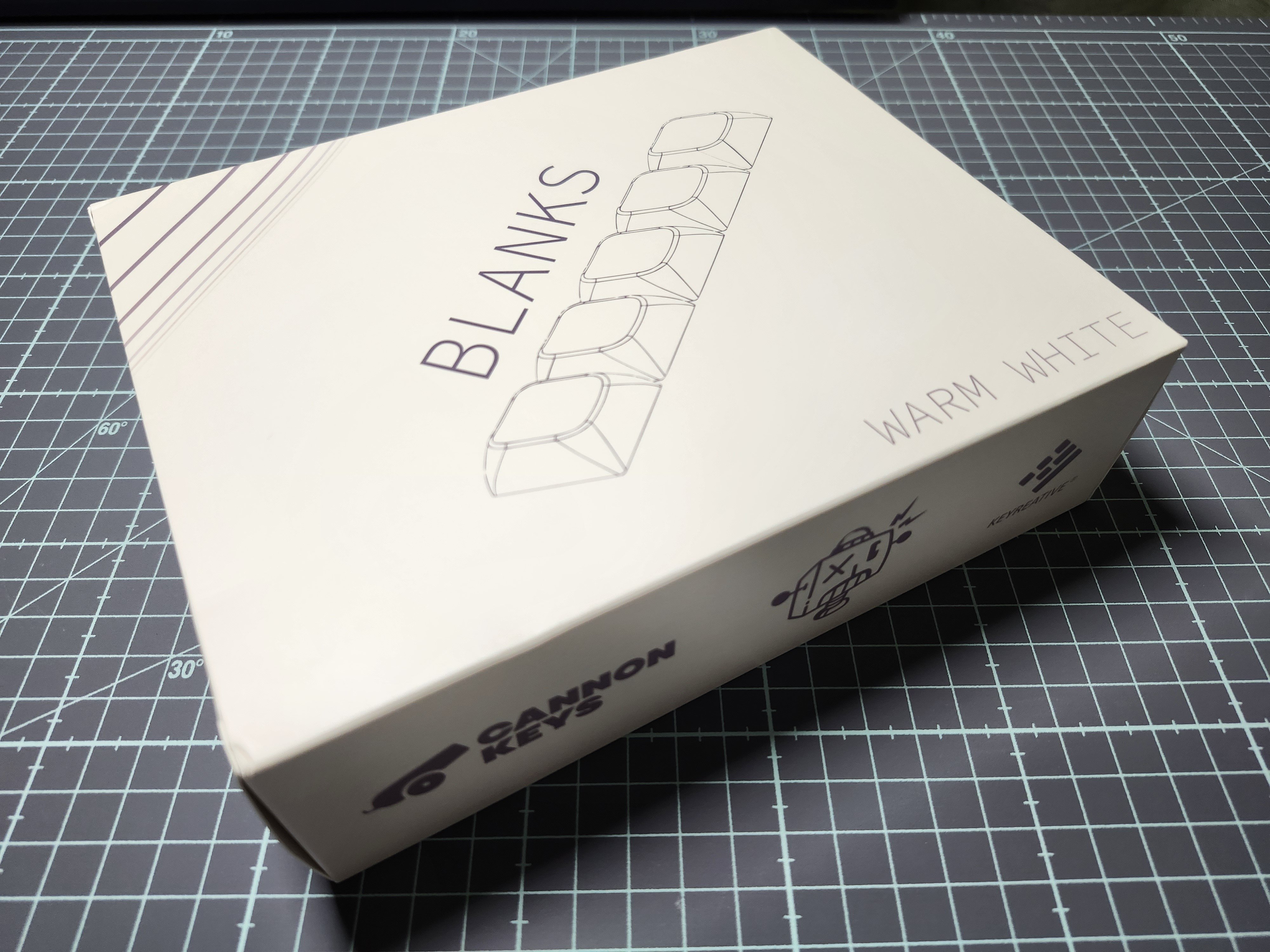 キーキャップ：PBS White Blanks/Galaxy｜環