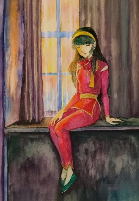 大昔に描いたオリジナルアナログイラストを投稿してみた｜ほなみ