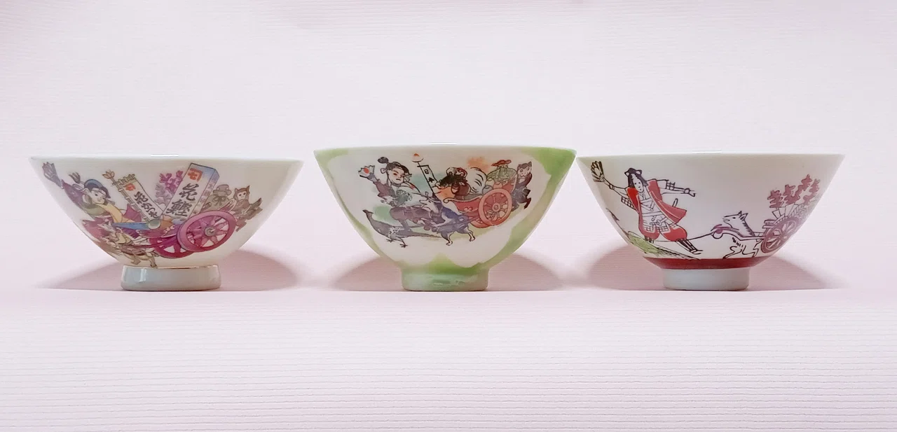 桃太郎のこども茶碗③｜犬山日本一桃太郎会