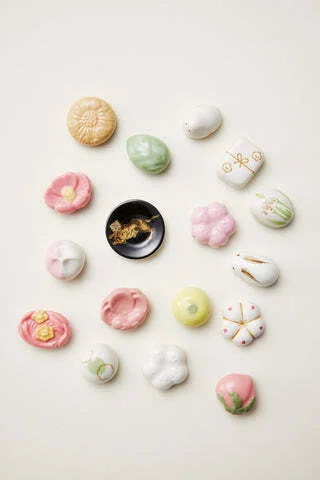 フェーヴ　Toraya とらやパリ　Misaki Takeuchi 2024年 展示鑑賞記録「和菓子が出会ったパリ」｜おヌシちゃん