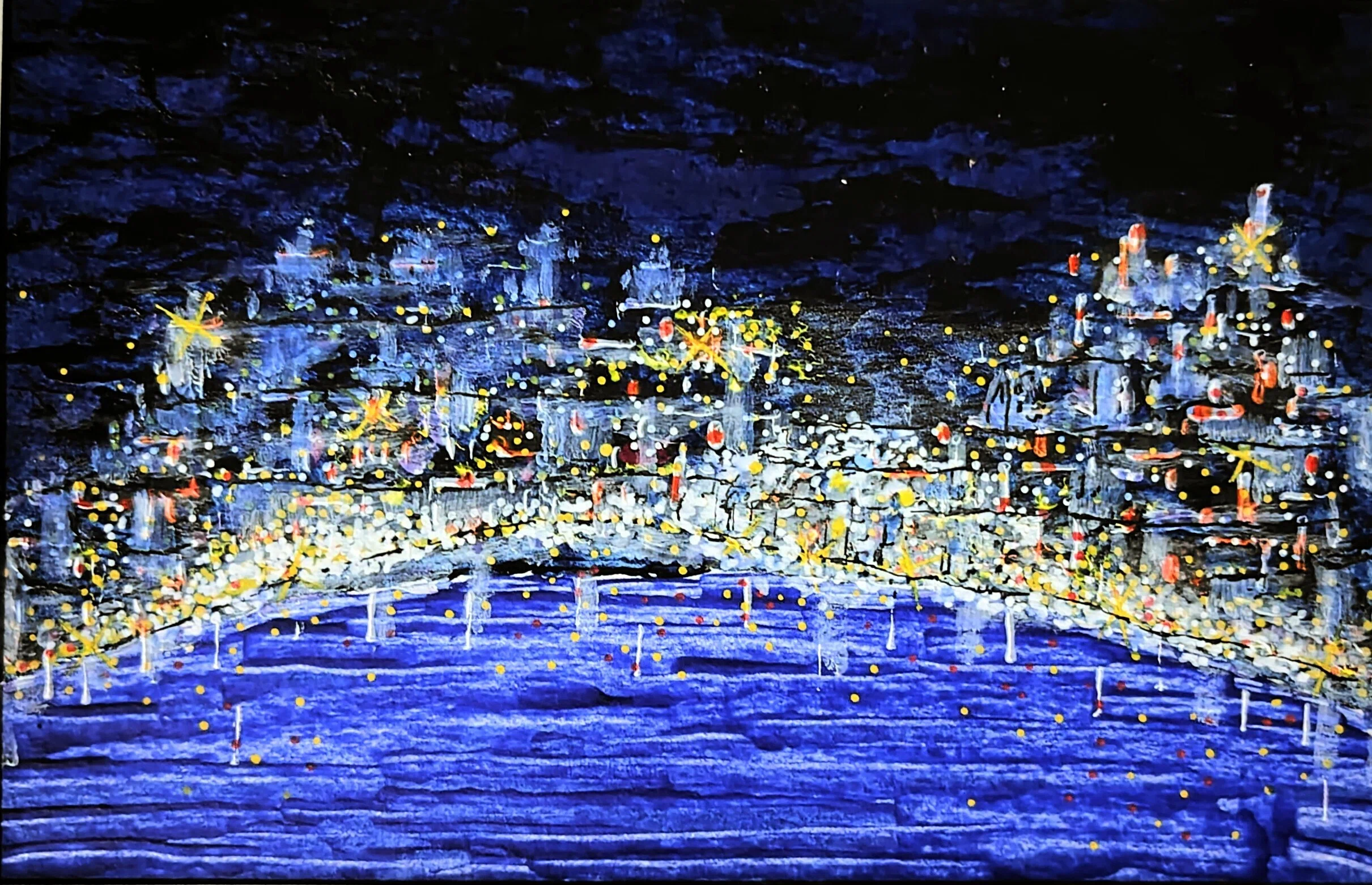 アマルフィ海岸夜景」｜art_hiroaki 工房