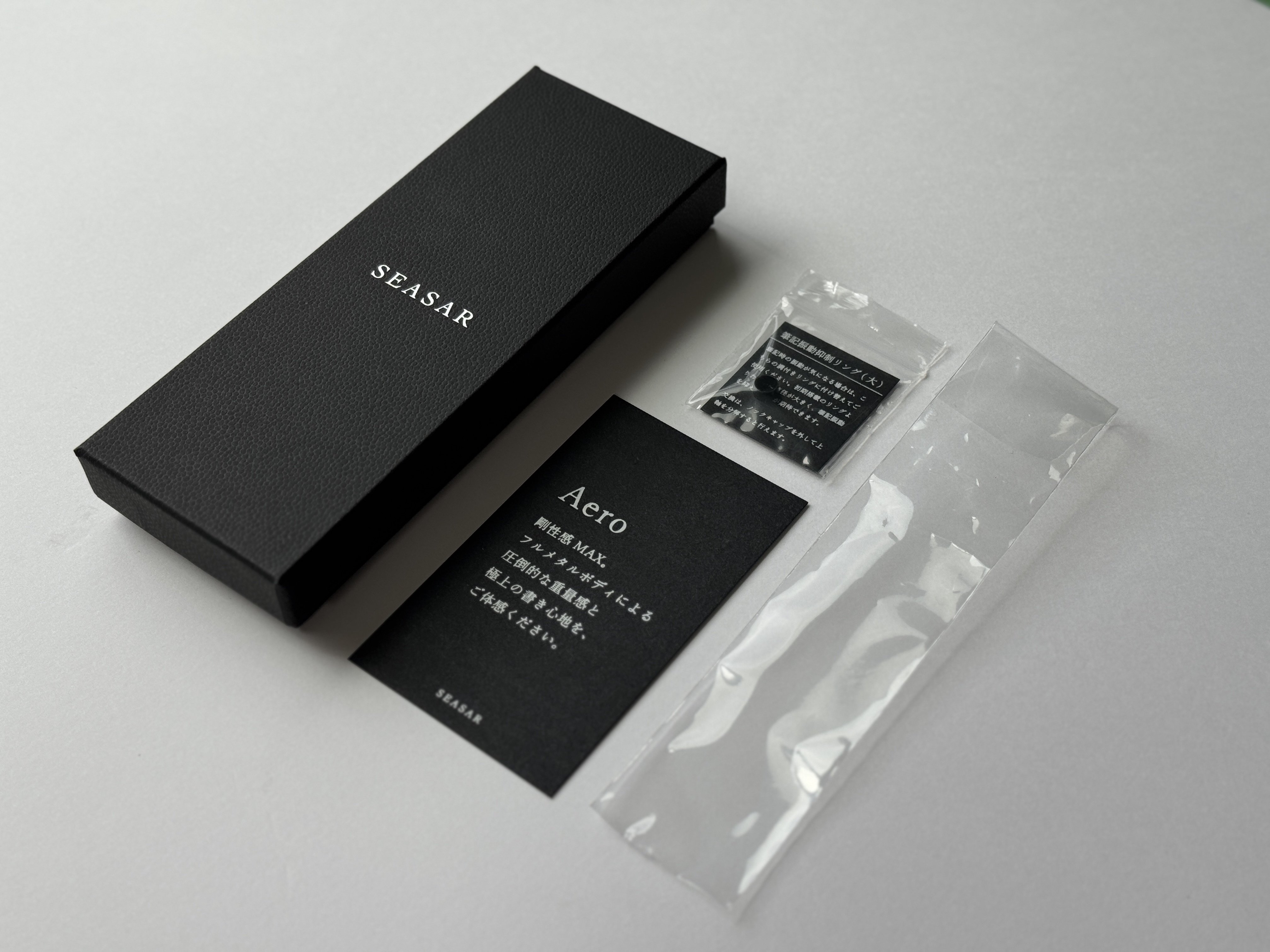 れいらー　Seasar　Aero ガンメタル 正に問題作。】Seasar Aero 剛性感MAXシャーペン ガンメタル