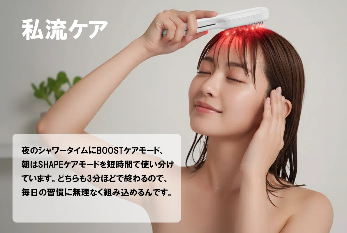 私のお気に入りのケアスタイル