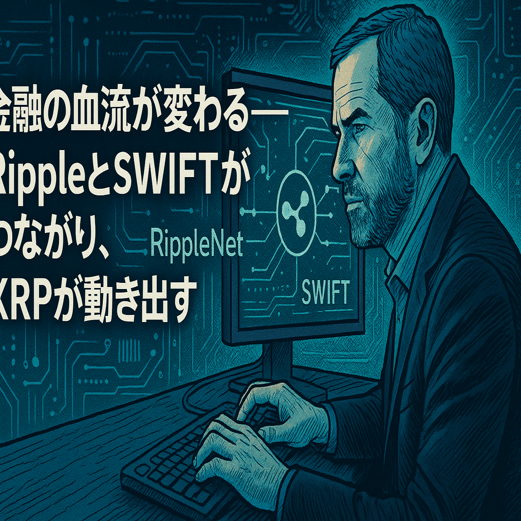 金融の血流が変わる──RippleとSWIFTがつながり、XRPが動き出す｜光本貴一｜XRP / Ripple