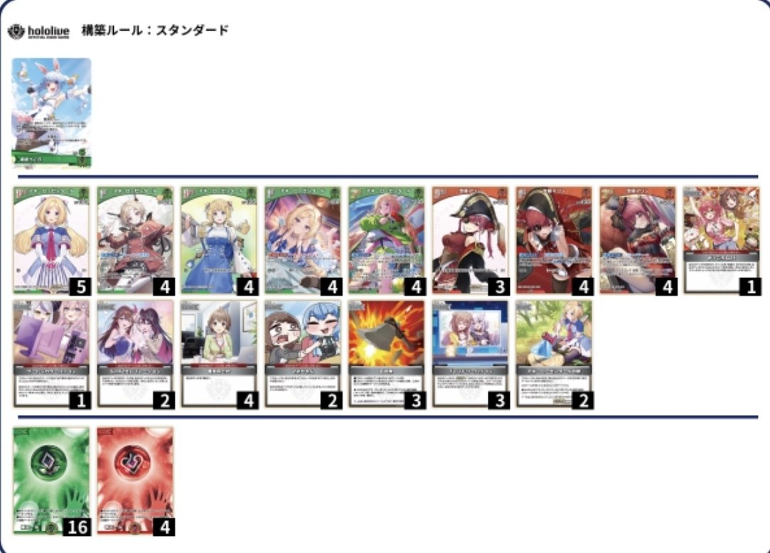 デッキ紹介［アキ•ローゼンタール編］｜ぱぷりけ