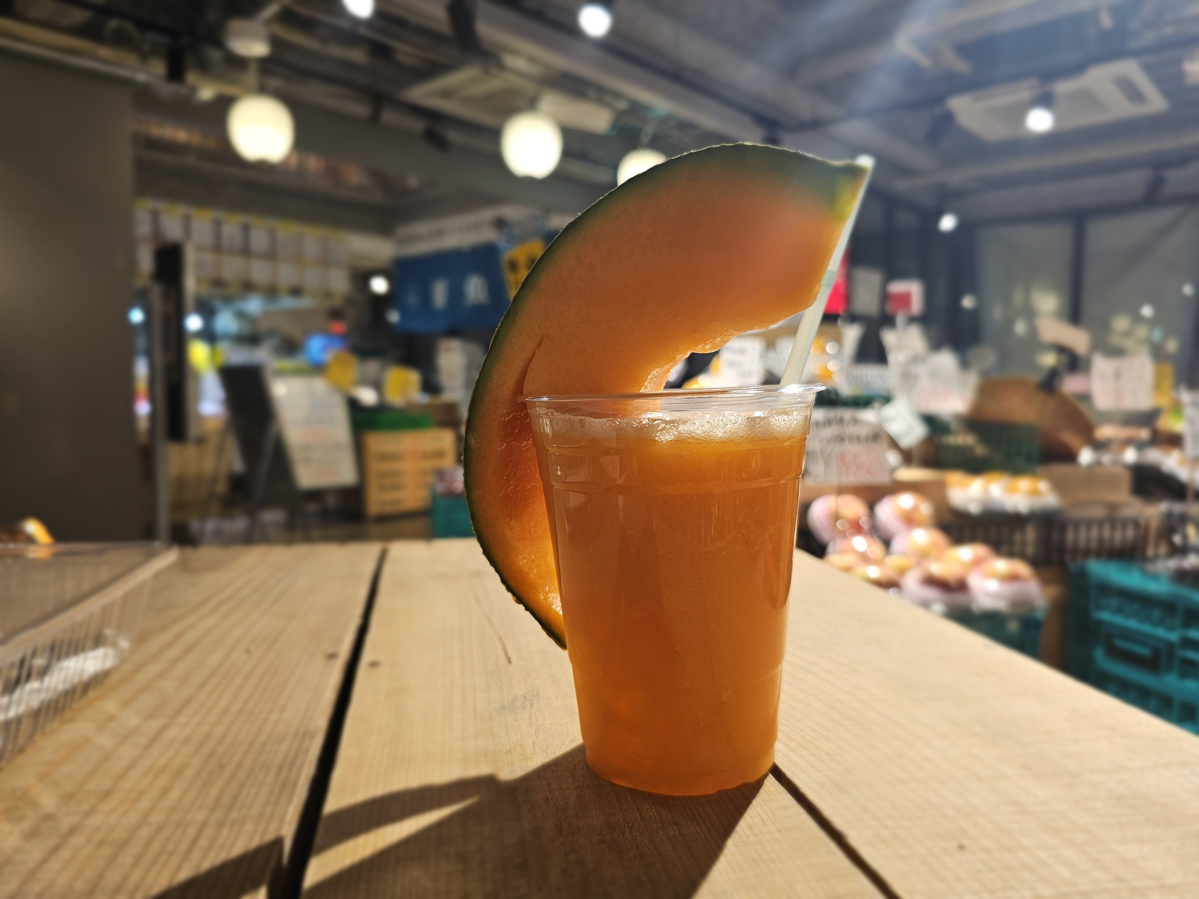 🍈札幌マラソン後のご褒美ジュース──とどしま青果店の“果肉ごと