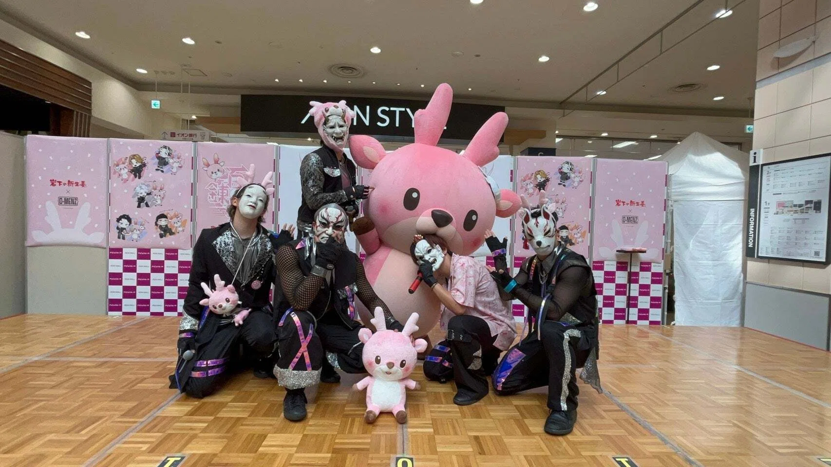 謎のお面ダンス集団「O-MENZ」「岩下の新生姜®」コラボ企画が大好評10