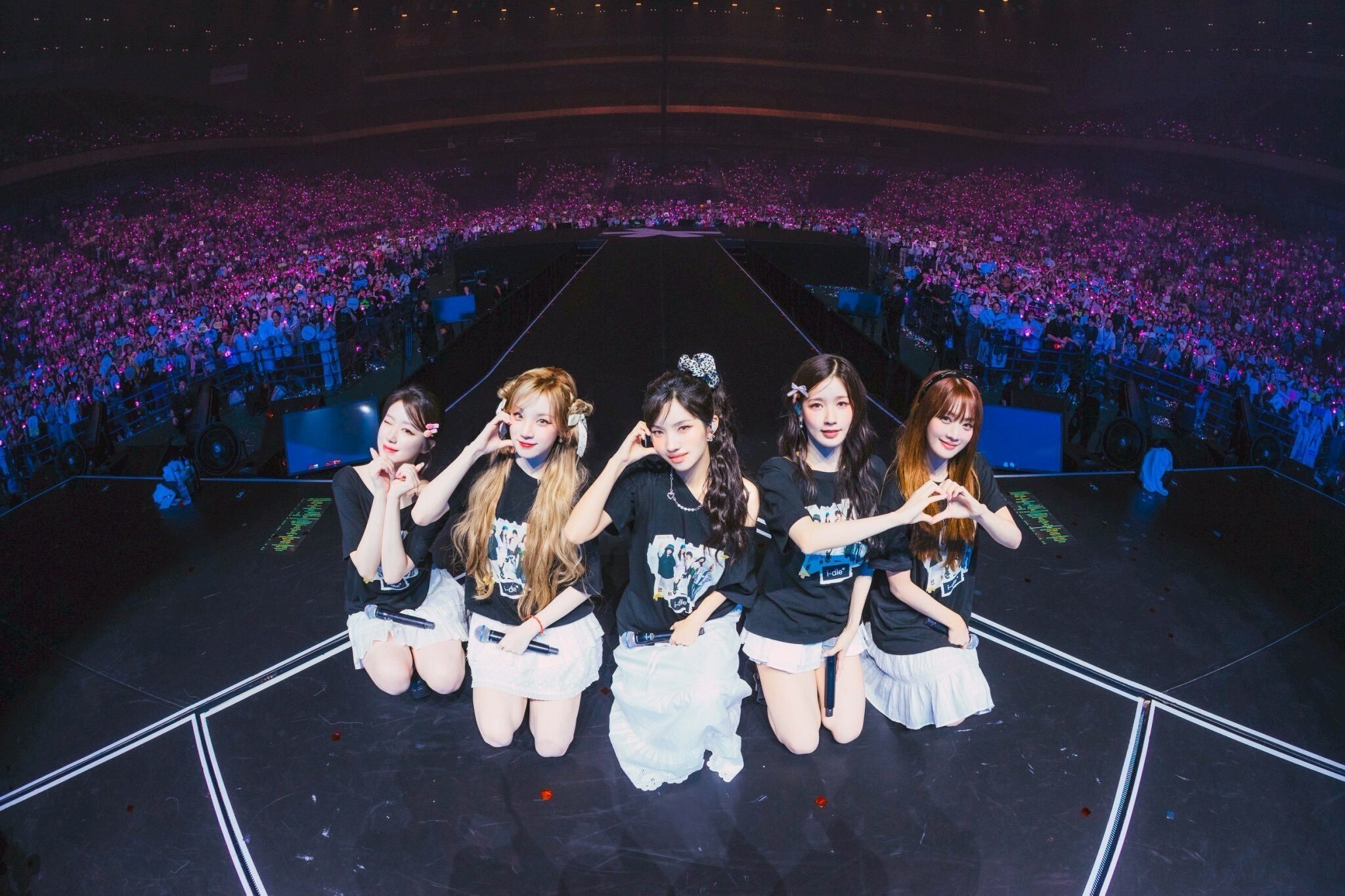 gidle アイドゥル 神戸会場 ユニット ミヨン シュファ G)I-DLE