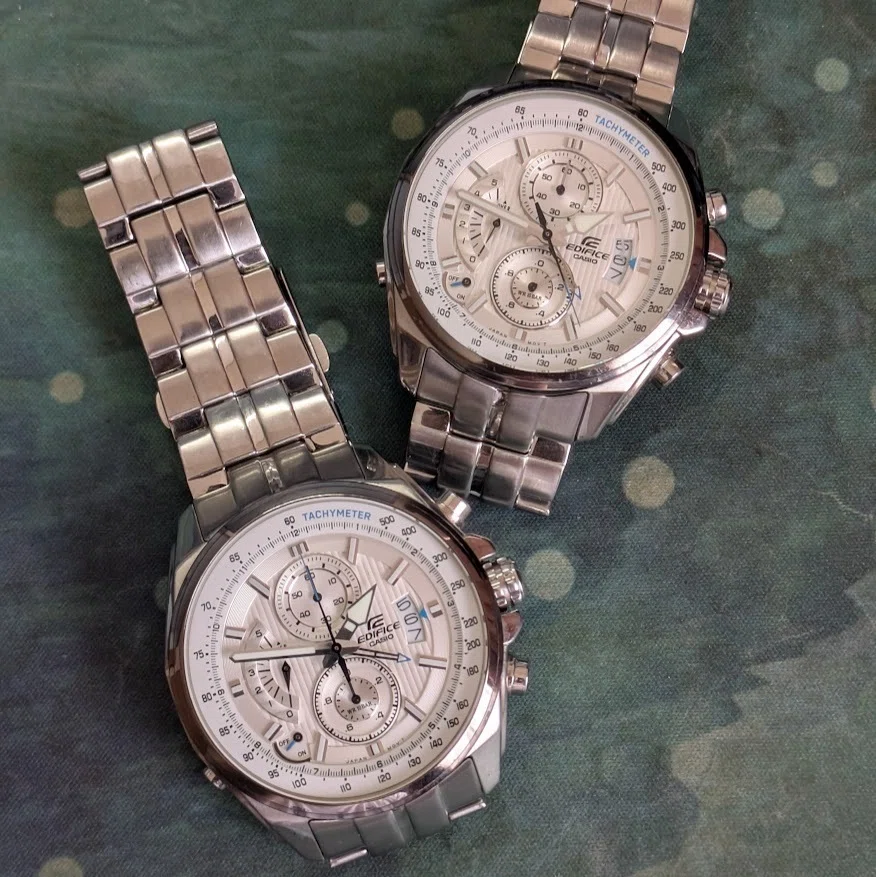 No.197 | Casio | EFR-501DJ | ガラス交換＝本体交換な時計｜とある猫好き