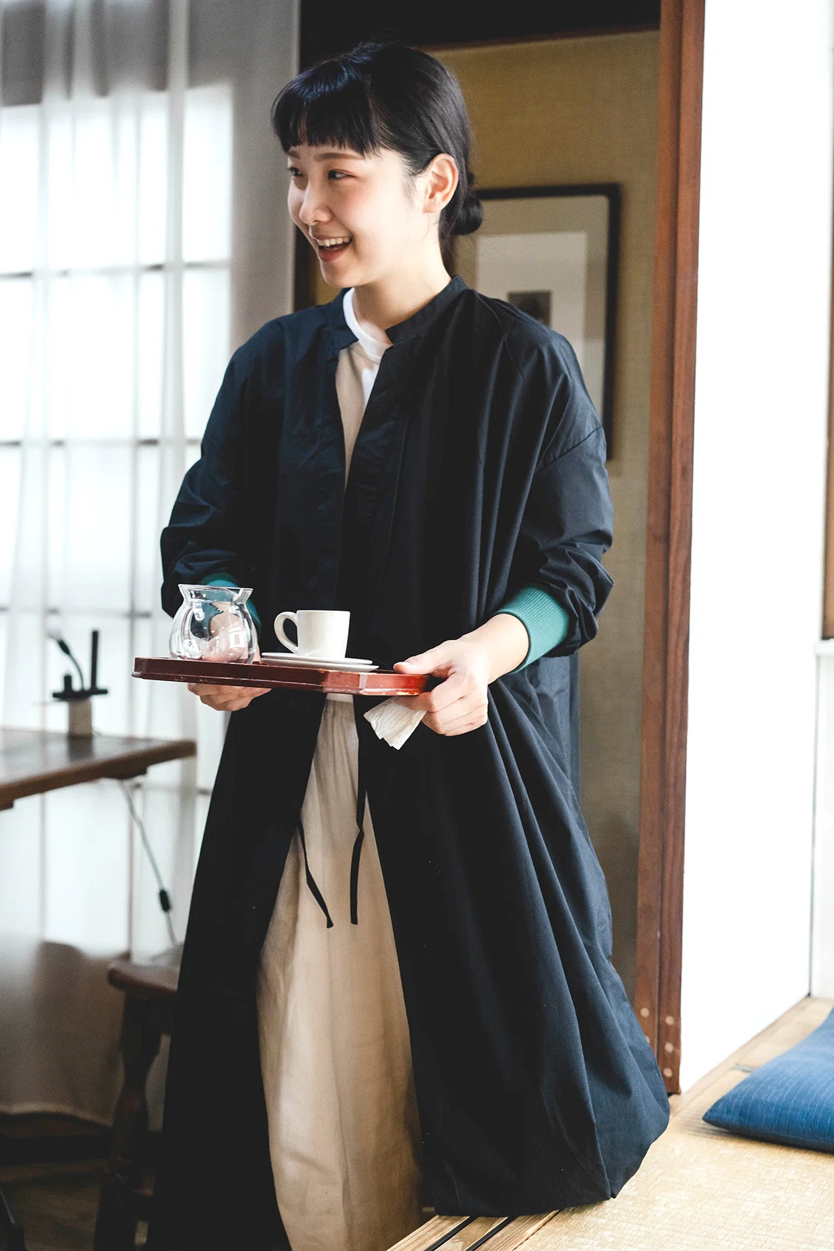 働く服」としても「暮らす服」としても。日本茶カフェから生まれた
