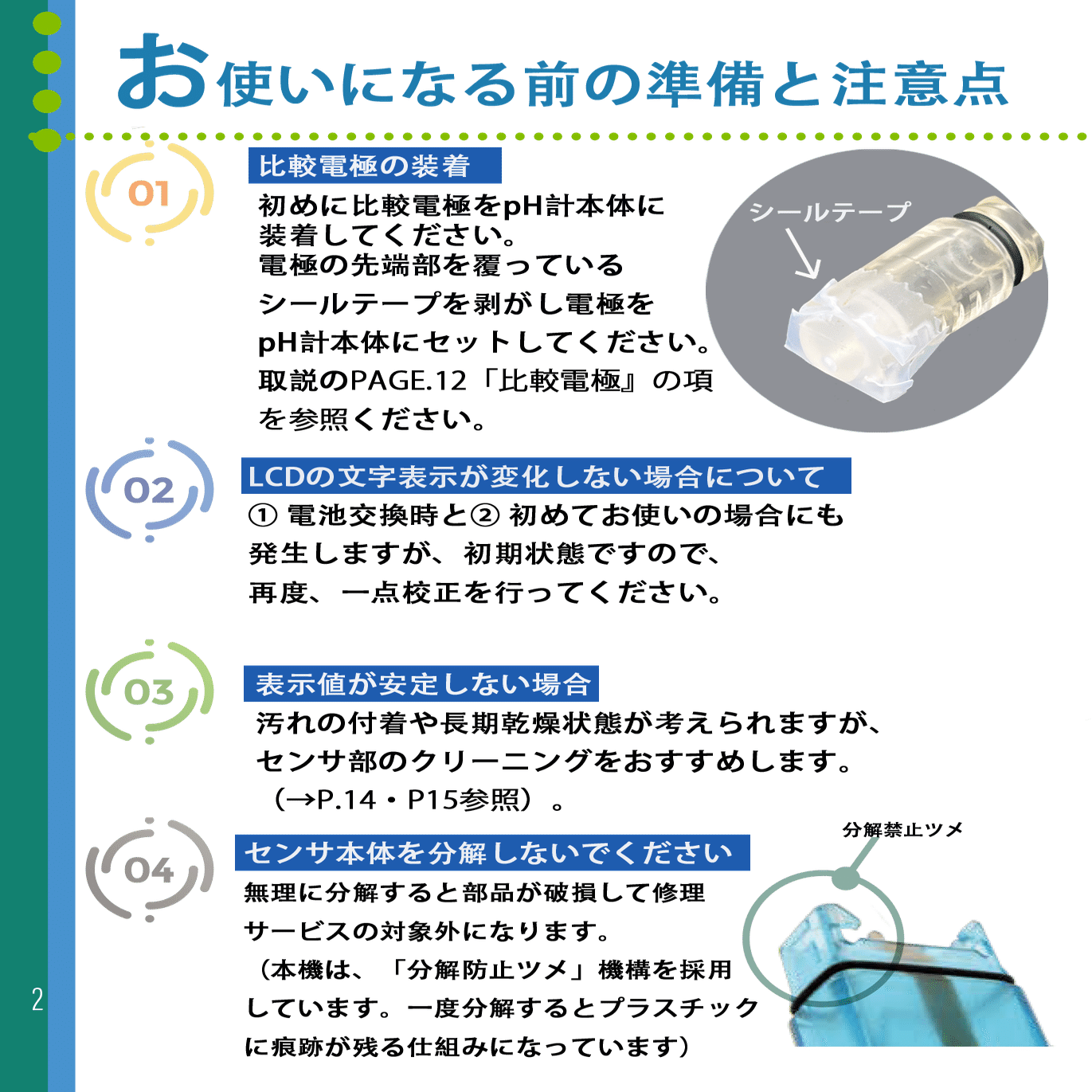 ISFET-pH計 MicroDrop™️S2Kシリーズ取扱説明書 ｜ITO.ISFETCOM