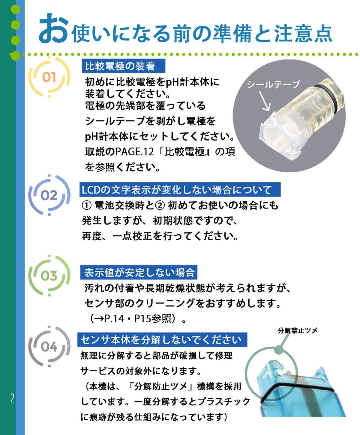 ISFET-pH計 MicroDrop™️S2Kシリーズ取扱説明書 ｜ITO.ISFETCOM