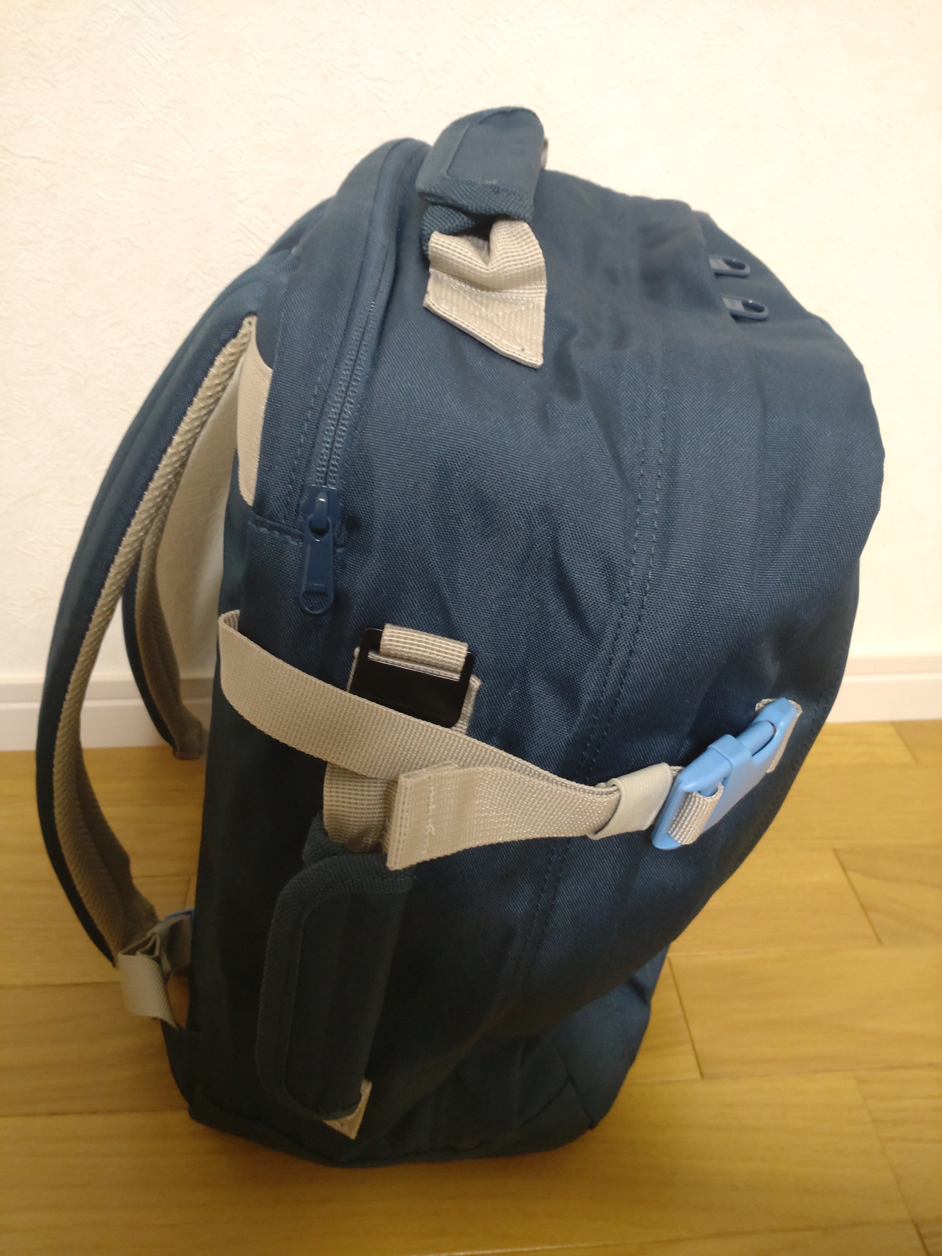 旅行用リュック新調したぞ！｜いずみ