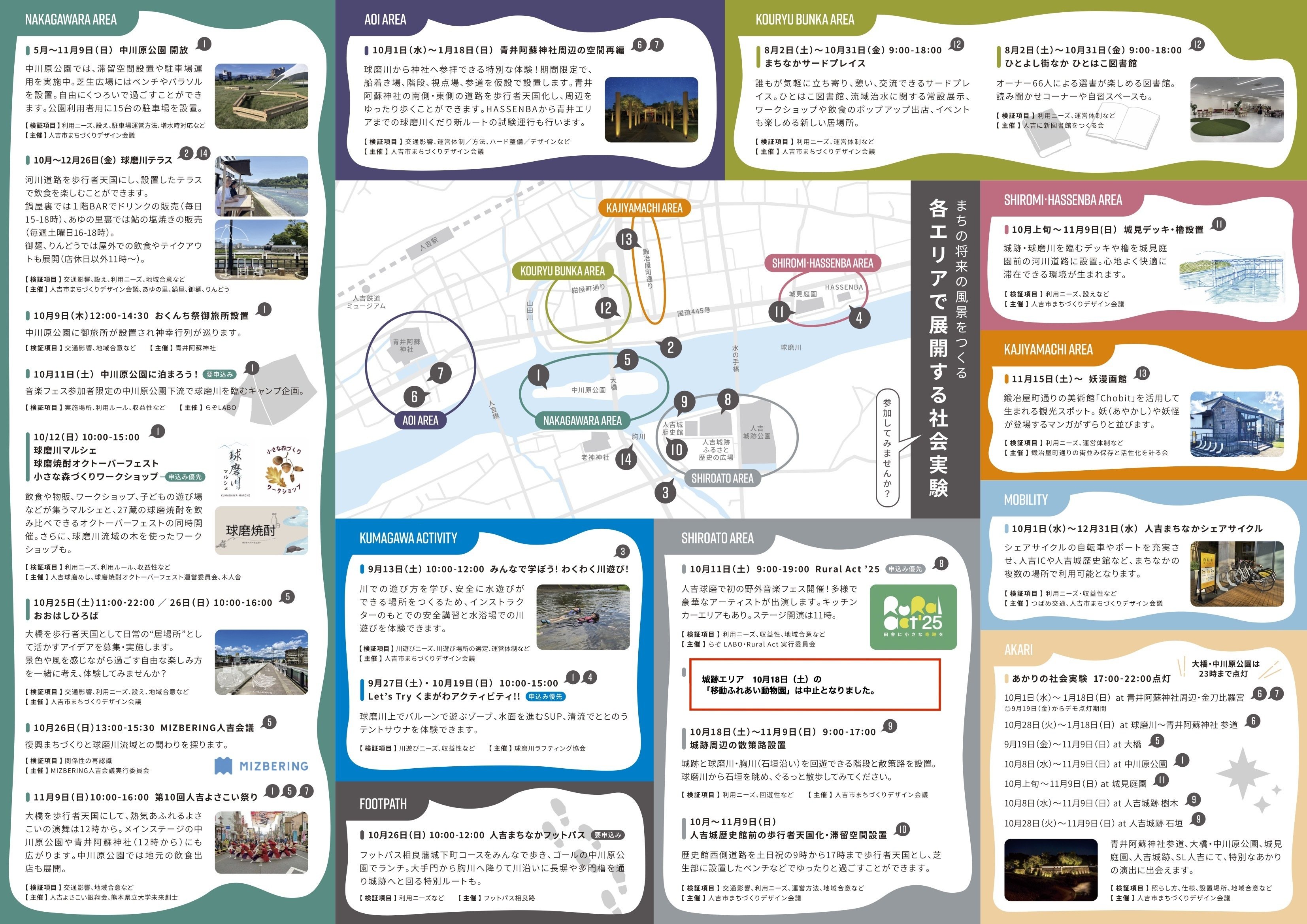 ひまきちページ オンライン閲覧用／「HITONOWA ACTION」パンフレット｜人吉市